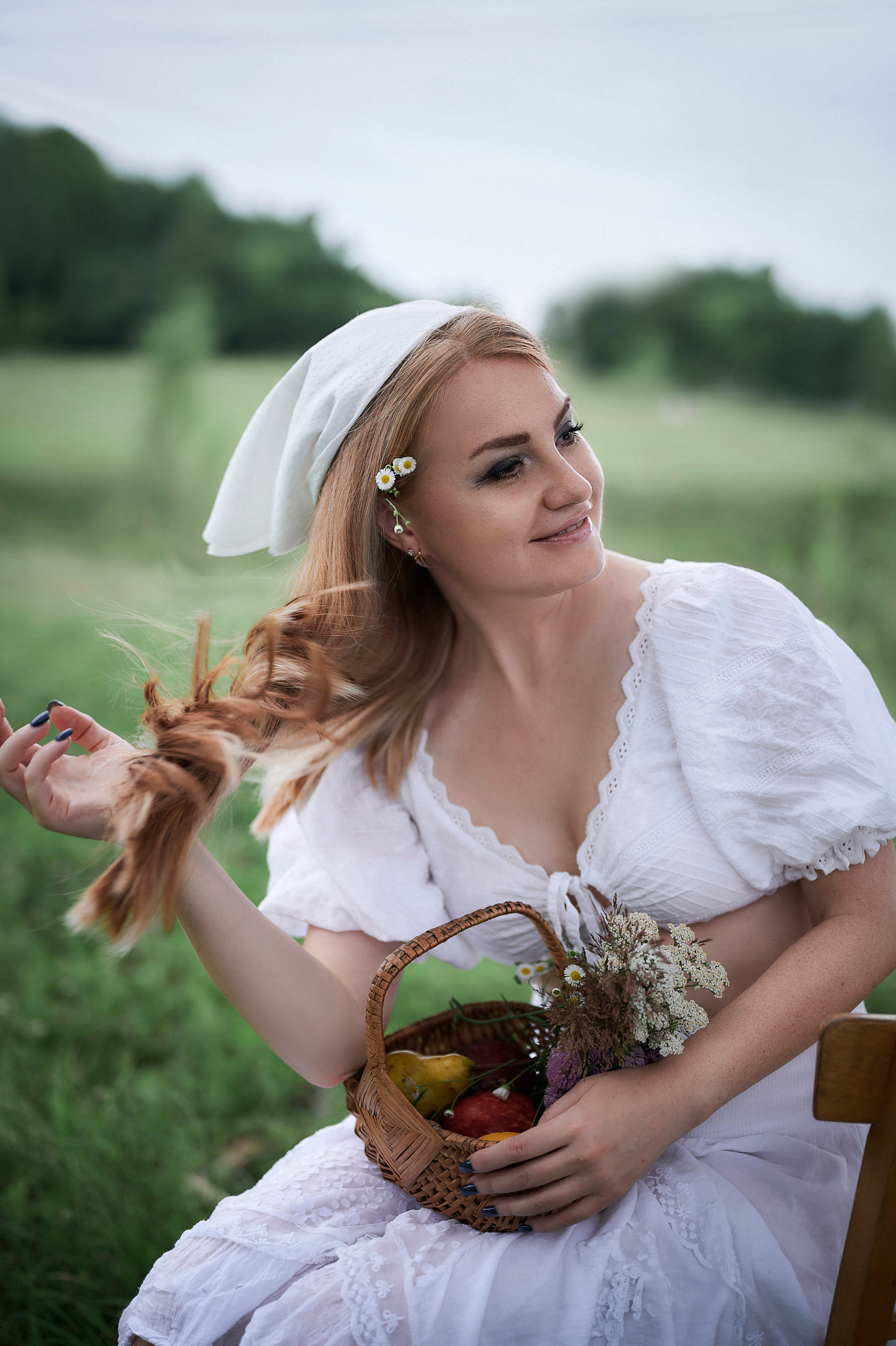 Поля. Фотограф. Хабаровск. Женский портрет