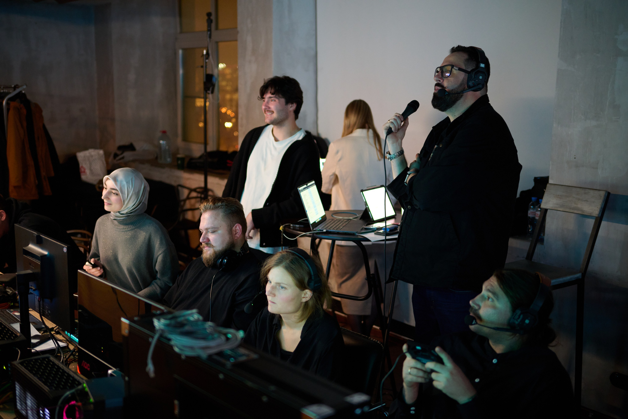 Backstage съёмка трансляции ВТБ Именные гранты 2025