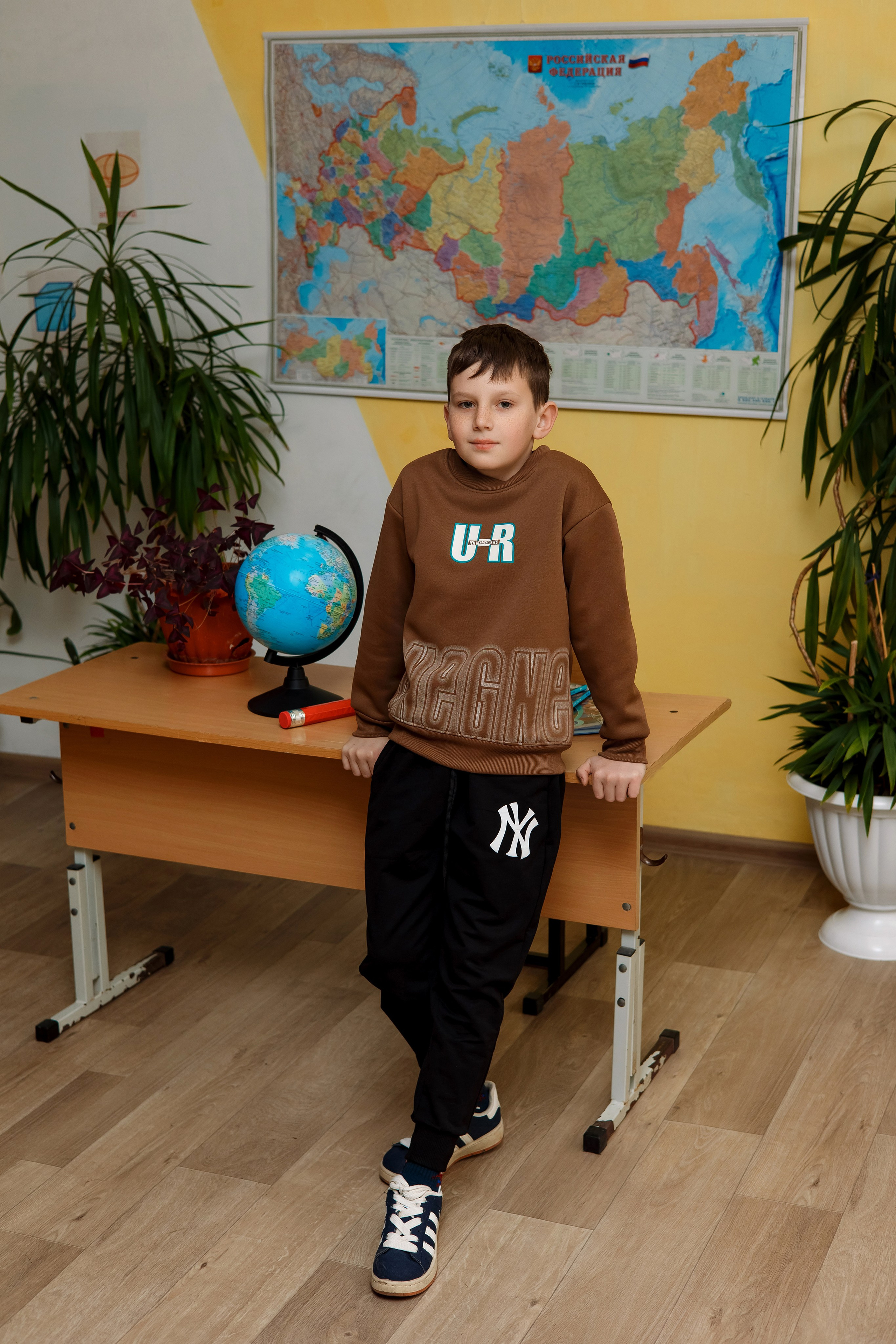 4 класс с. Барабаш. Фотограф Любовь Корниенко, Примоский край