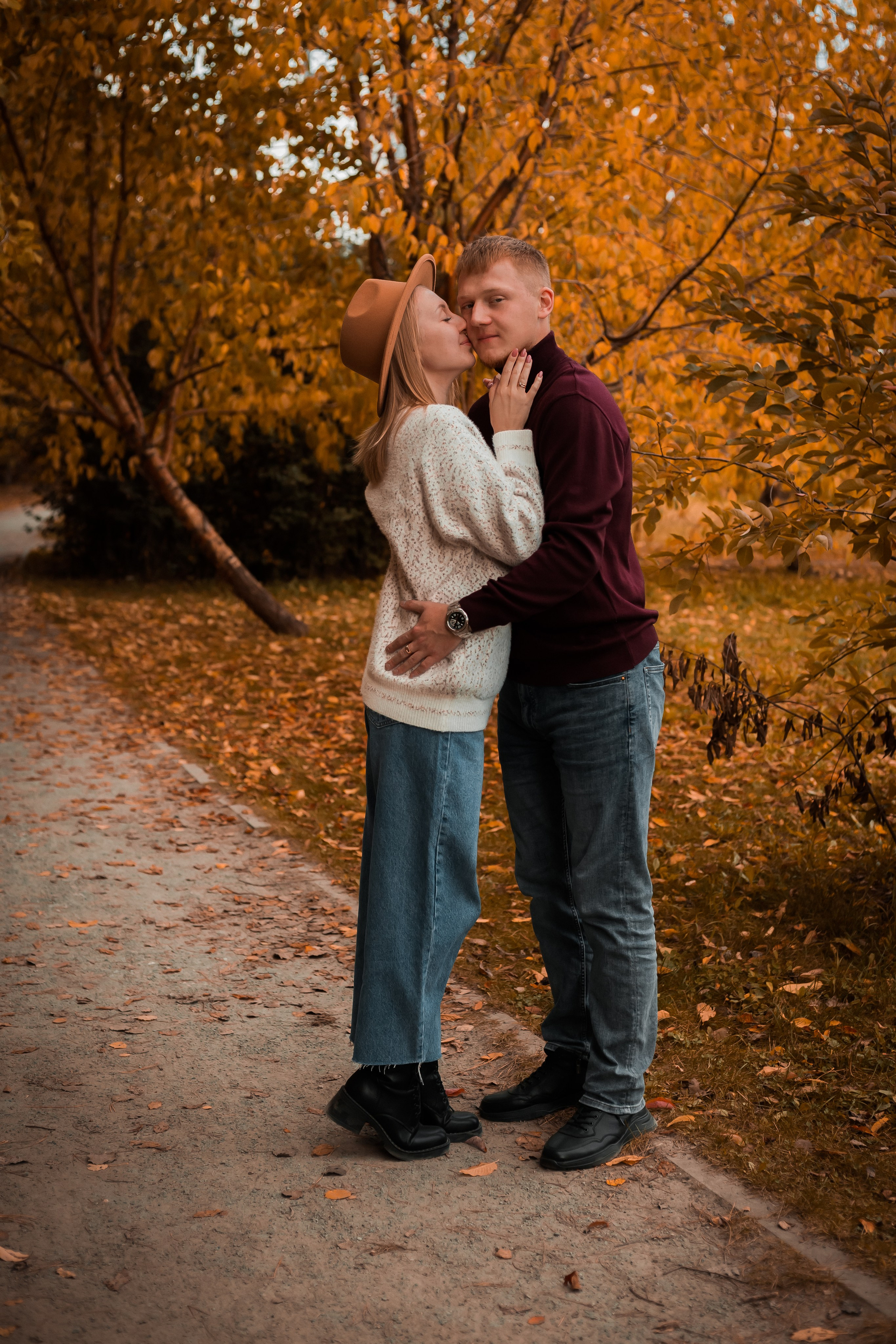 Андрей и Даша. Осень. Фотограф Мария Новоселова. Сургут