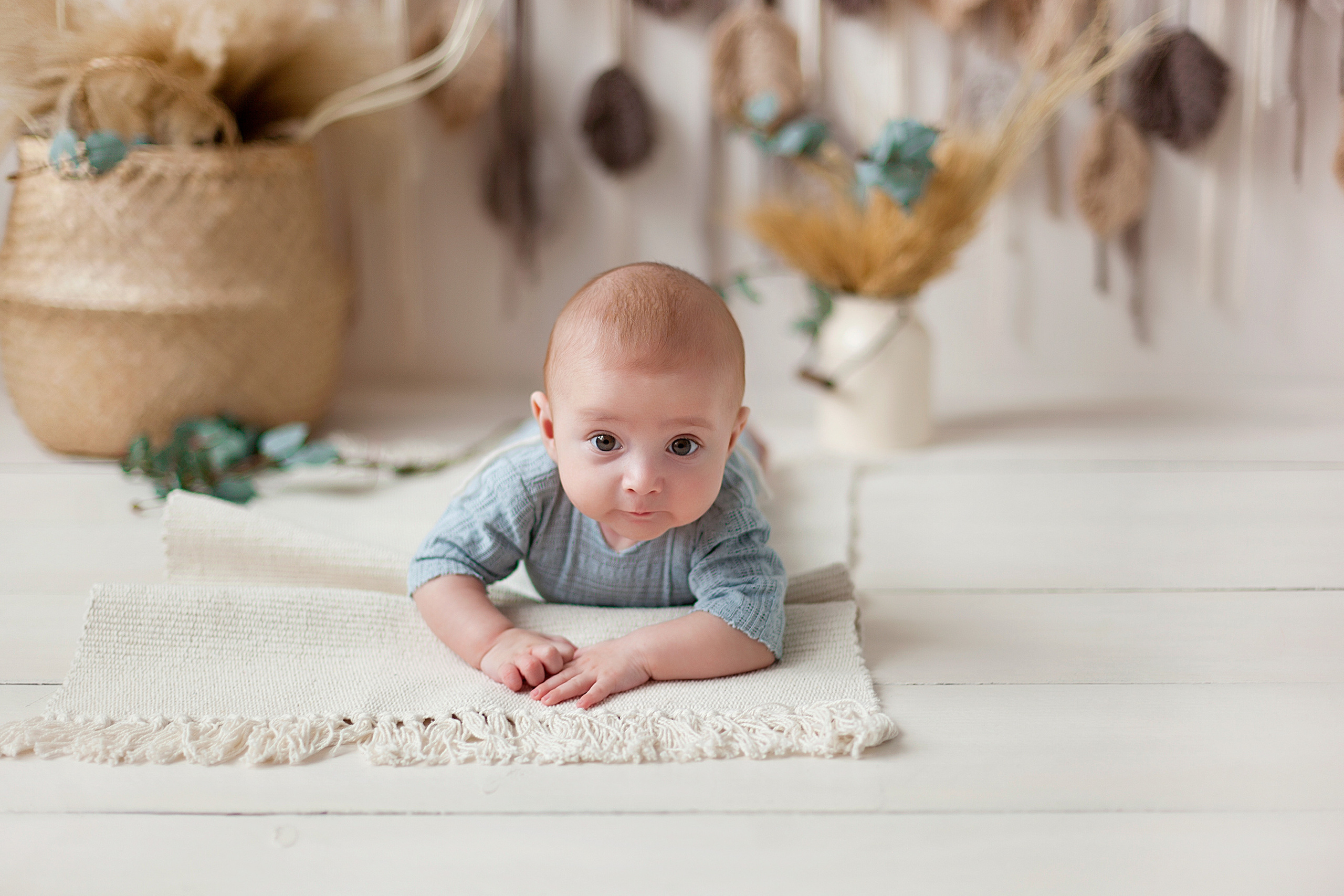 Детская фотосессия детей до 7 лет. Фотограф новорожденных и детей до года в Новосибирске Ka
