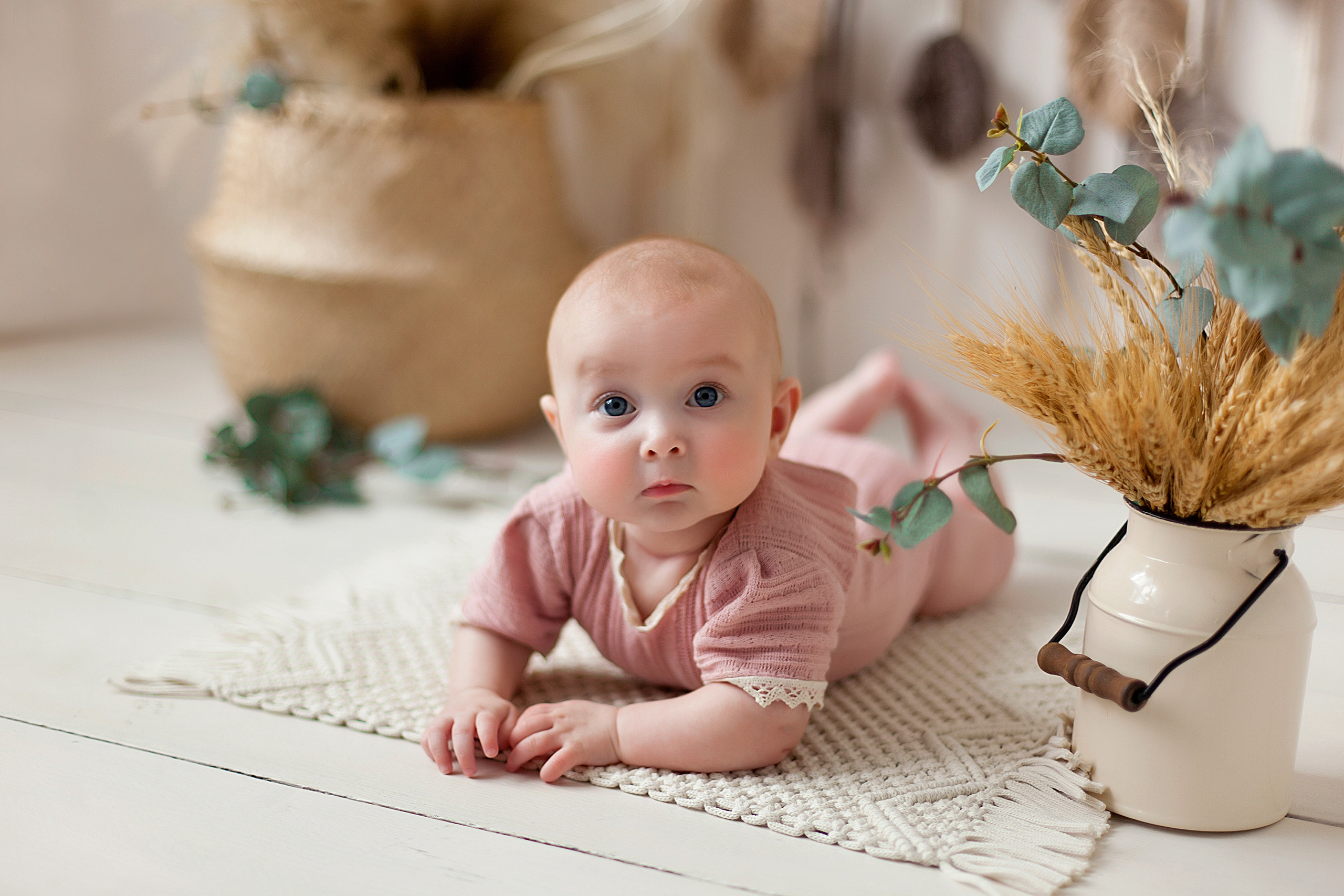 Детская фотосессия детей до 7 лет. Фотограф новорожденных и детей до года в Новосибирске Ka