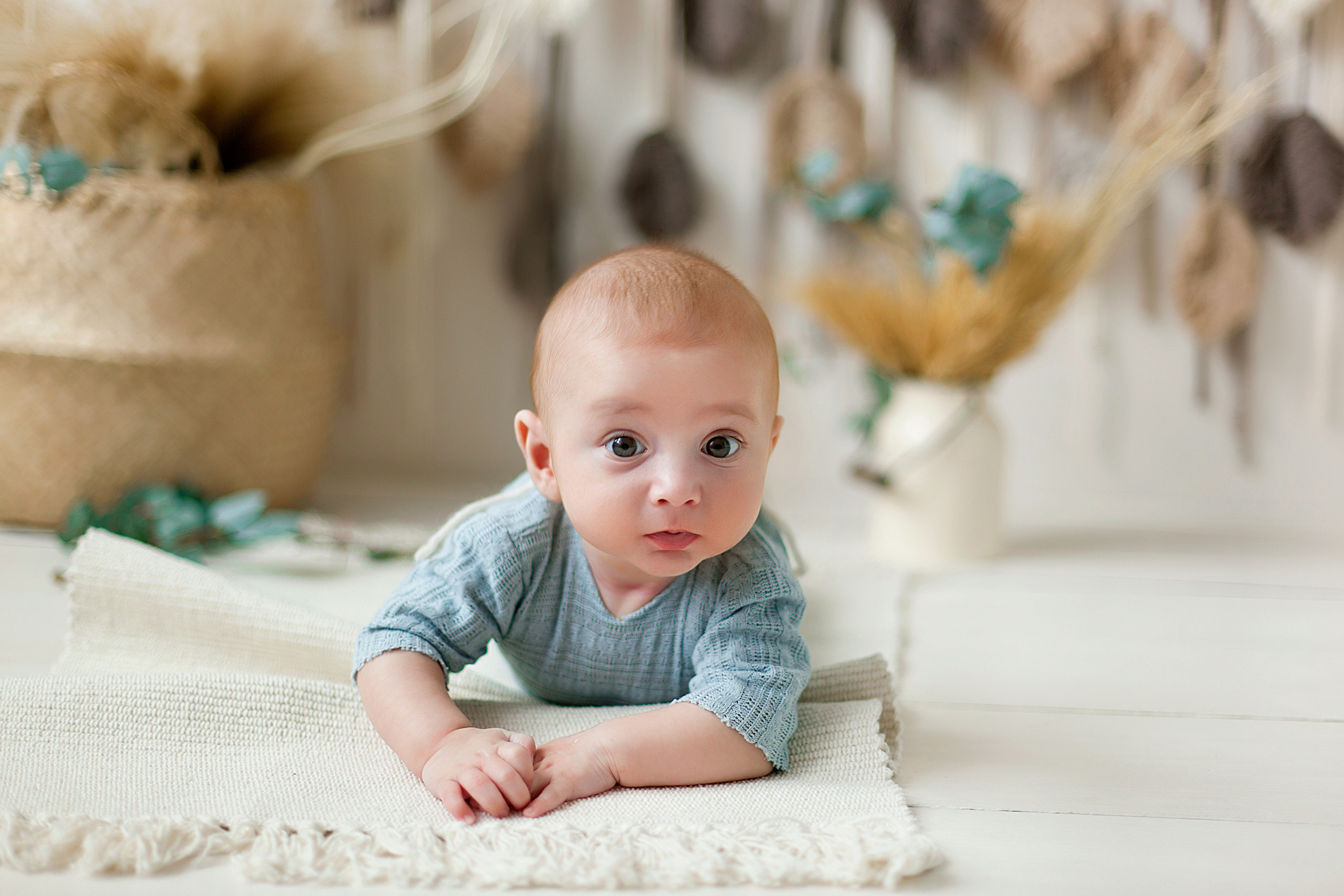 Детская фотосессия детей до 7 лет. Фотограф новорожденных и детей до года в Новосибирске Ka