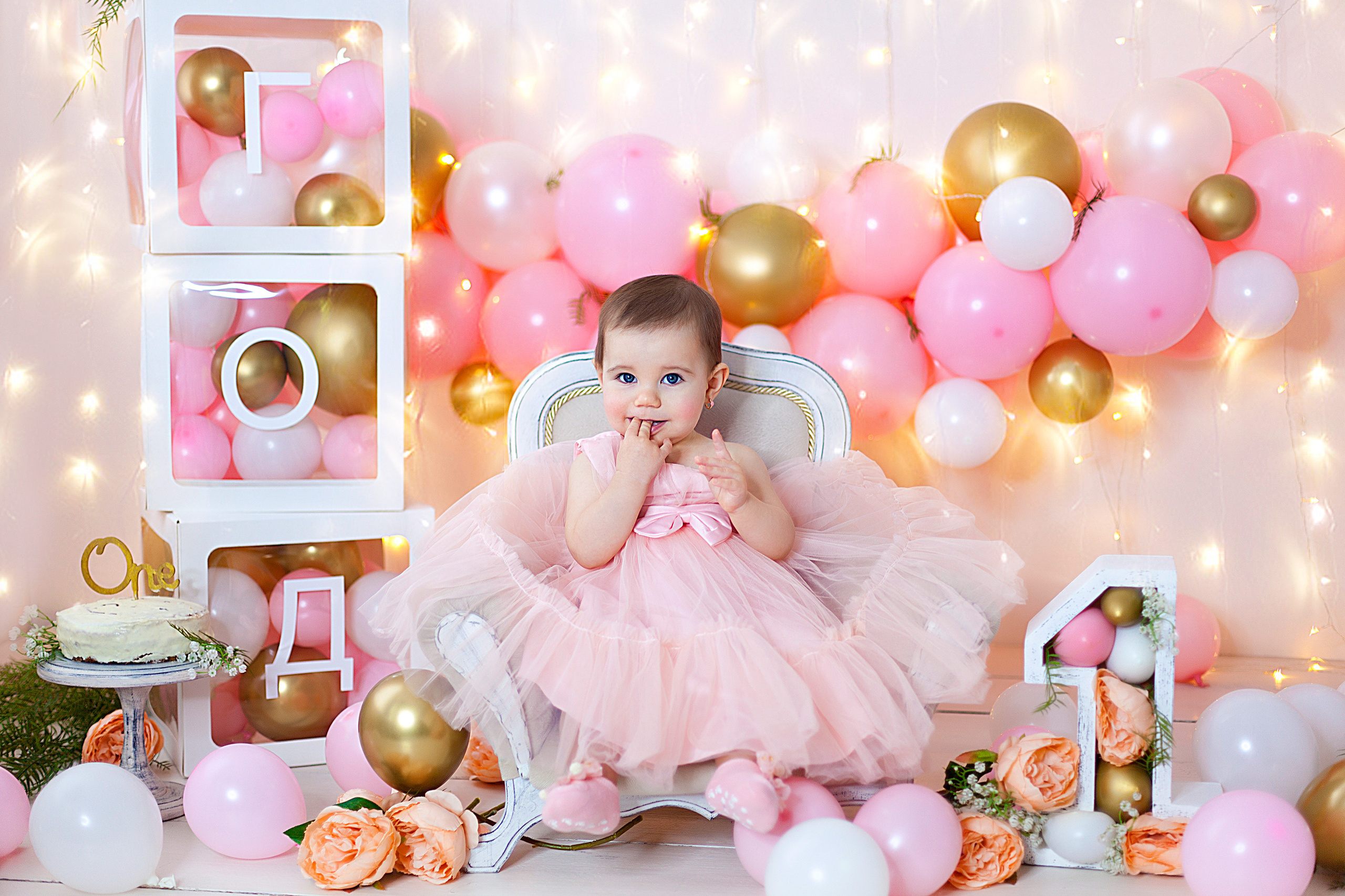 Съемка мне 1 годик. Фотограф новорожденных и детей до года в Новосибирске Ka