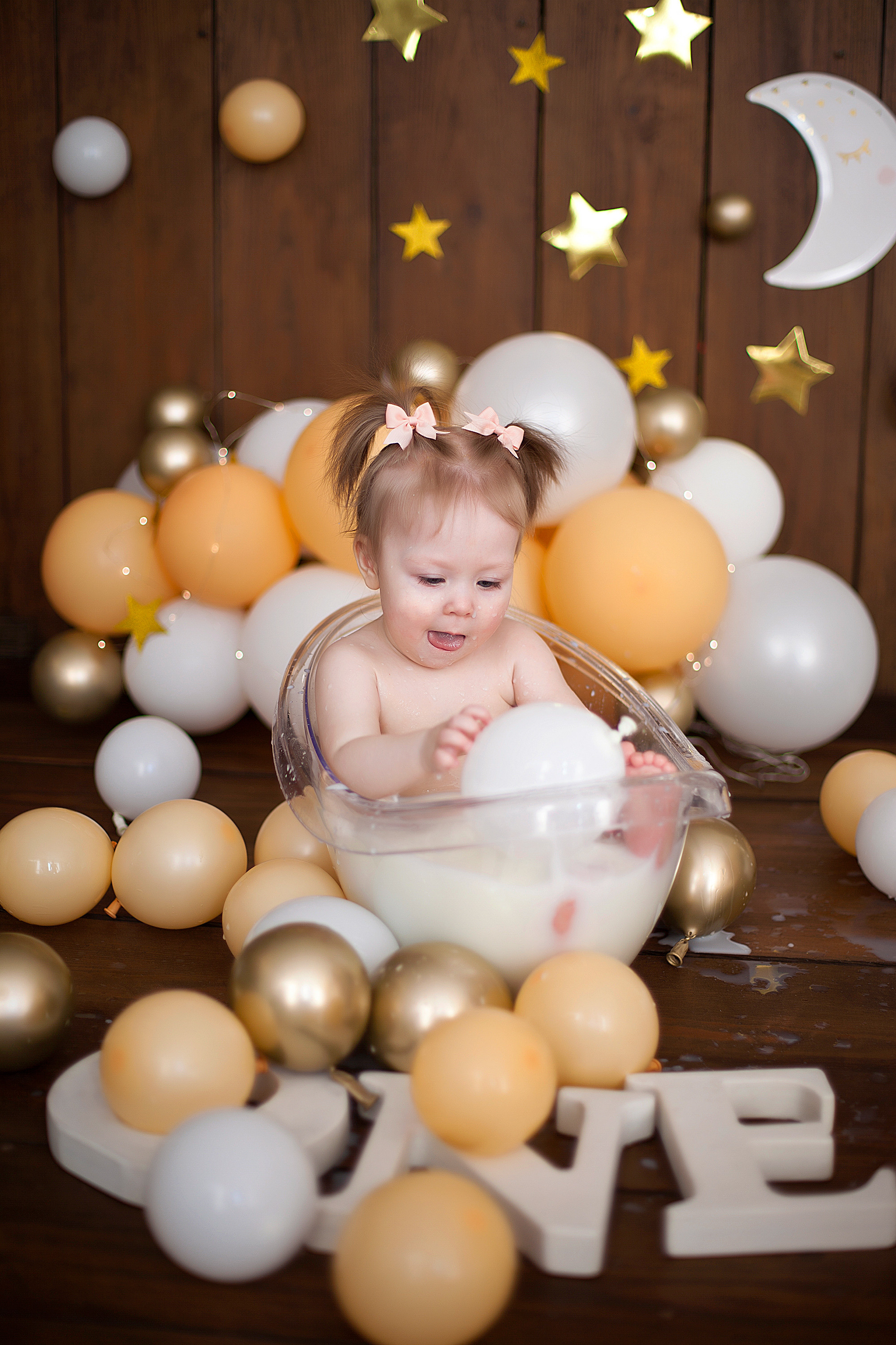 Съемка мне 1 годик. Фотограф новорожденных и детей до года в Новосибирске Ka