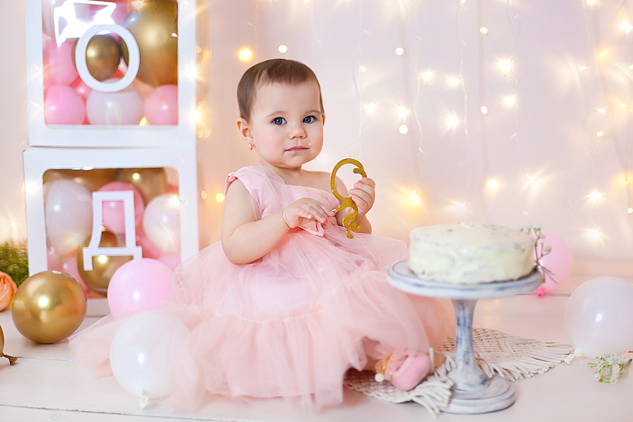 Съемка мне 1 годик. Фотограф новорожденных и детей до года в Новосибирске Ka