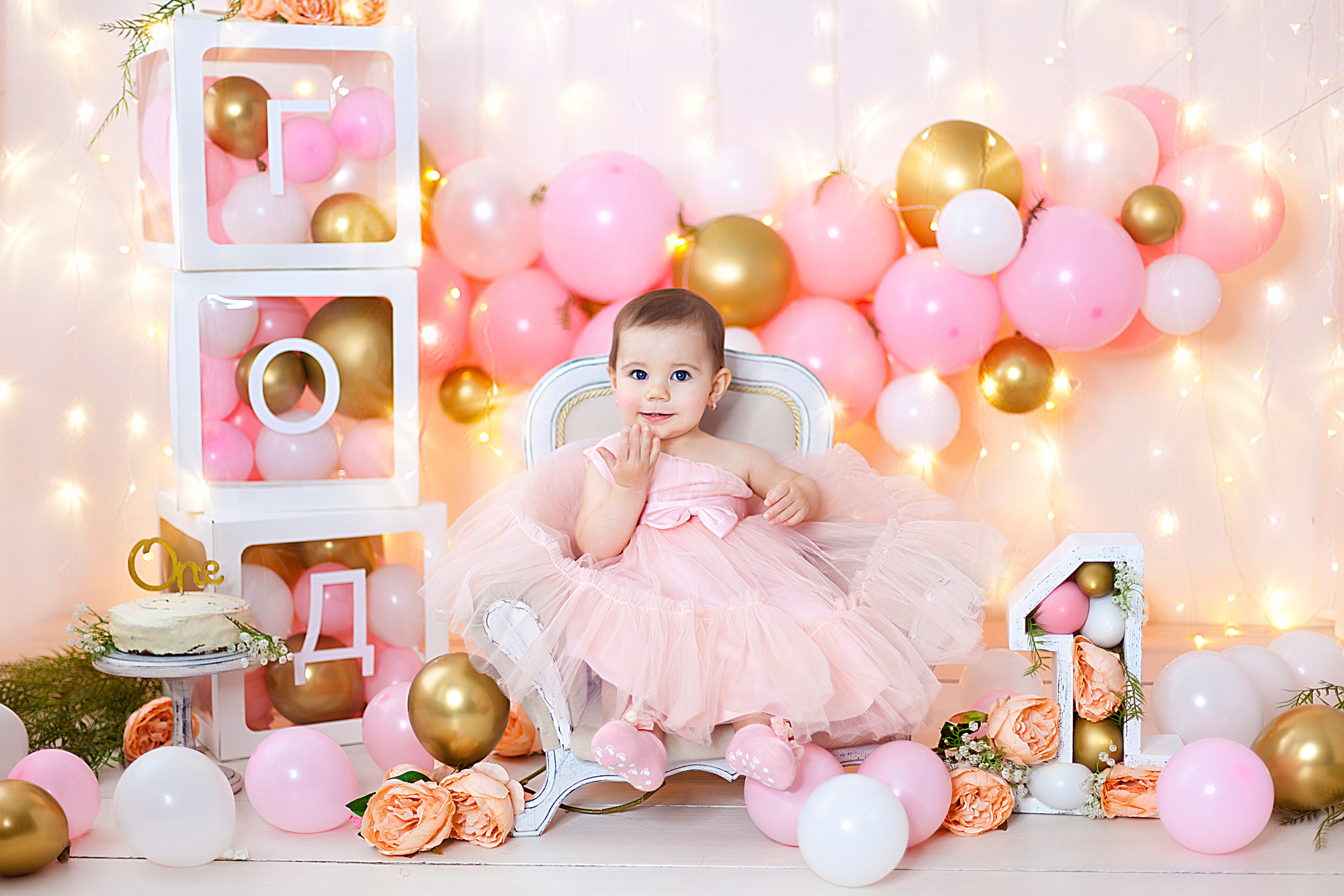 Съемка мне 1 годик. Фотограф новорожденных и детей до года в Новосибирске Ka