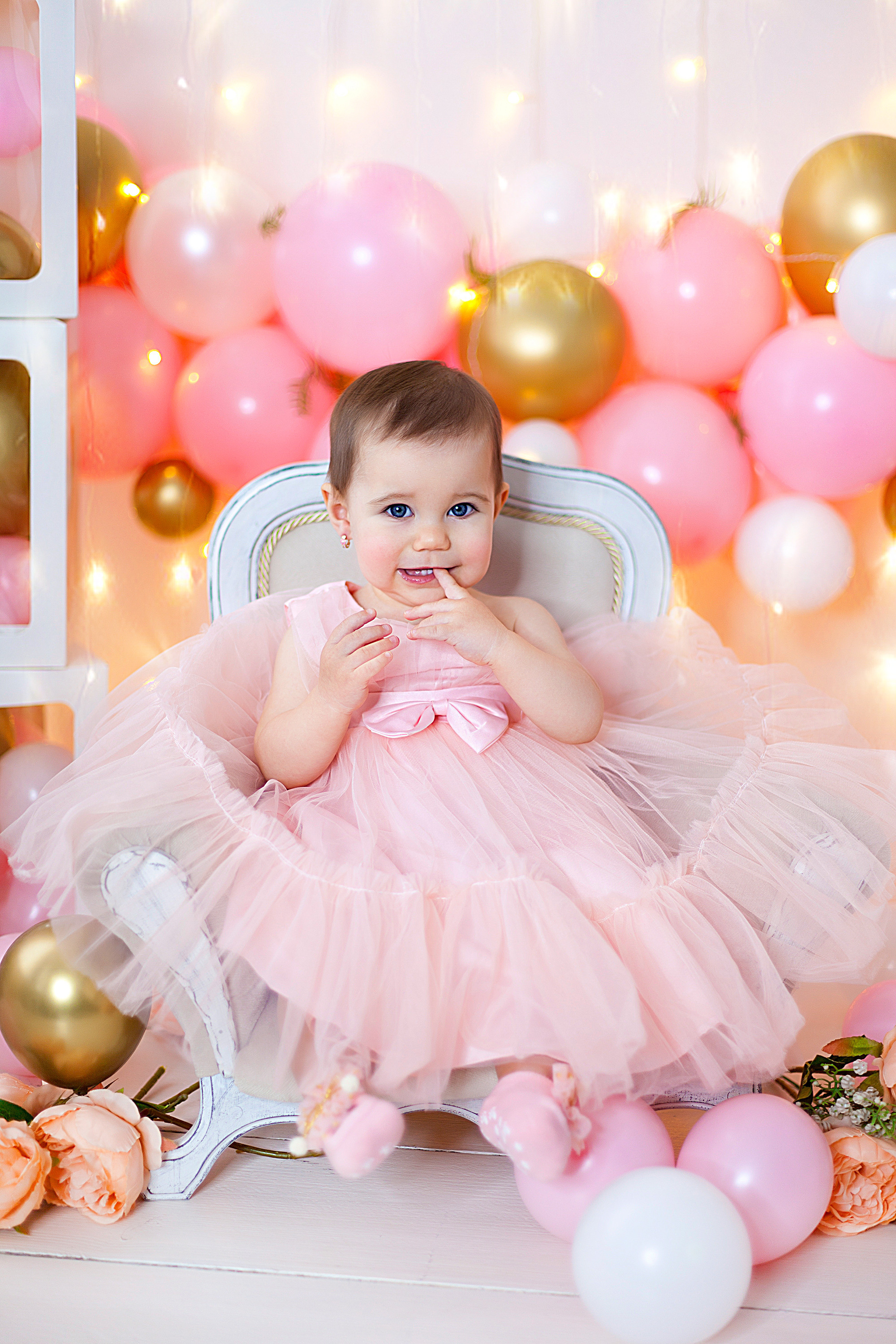 Съемка мне 1 годик. Фотограф новорожденных и детей до года в Новосибирске Ka