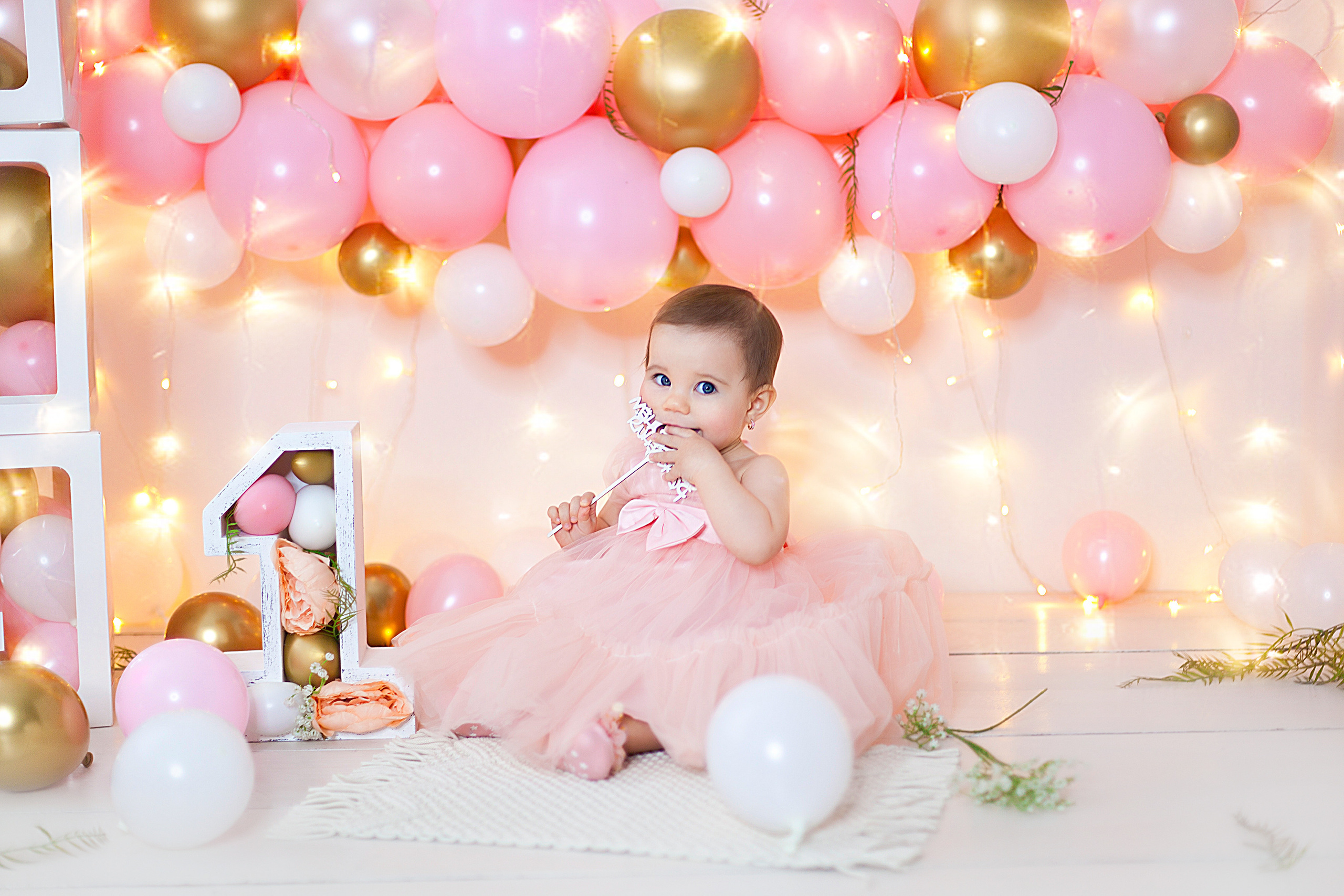 Съемка мне 1 годик. Фотограф новорожденных и детей до года в Новосибирске Ka