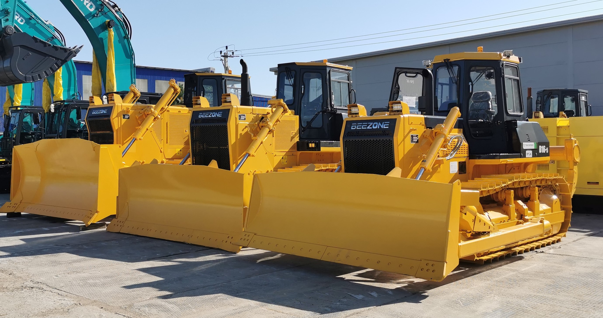 Фото бульдозер D16-5. Продажа и обслуживание грузовой техники и спецтехники в г. Новосибирск компания СТИ