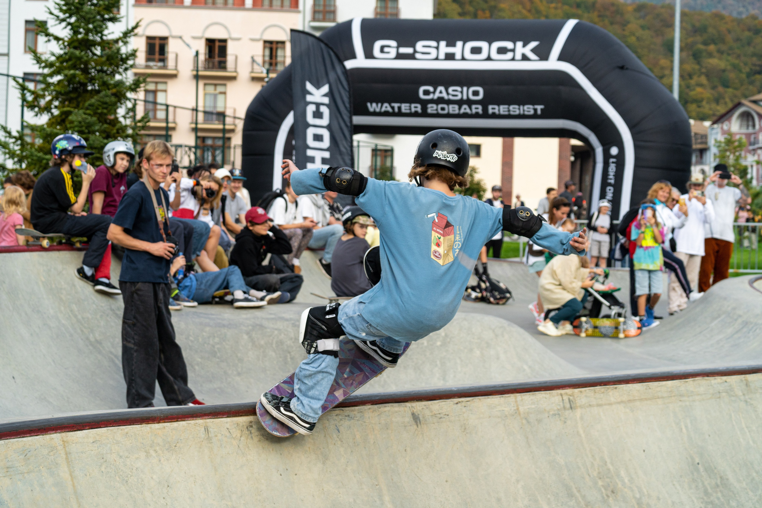 Чемпионат России по скейтбордингу на курорте Красная Поляна 2022. Репортажный фотограф в Красной Поляне и Сочи Павлюченко Екатерина