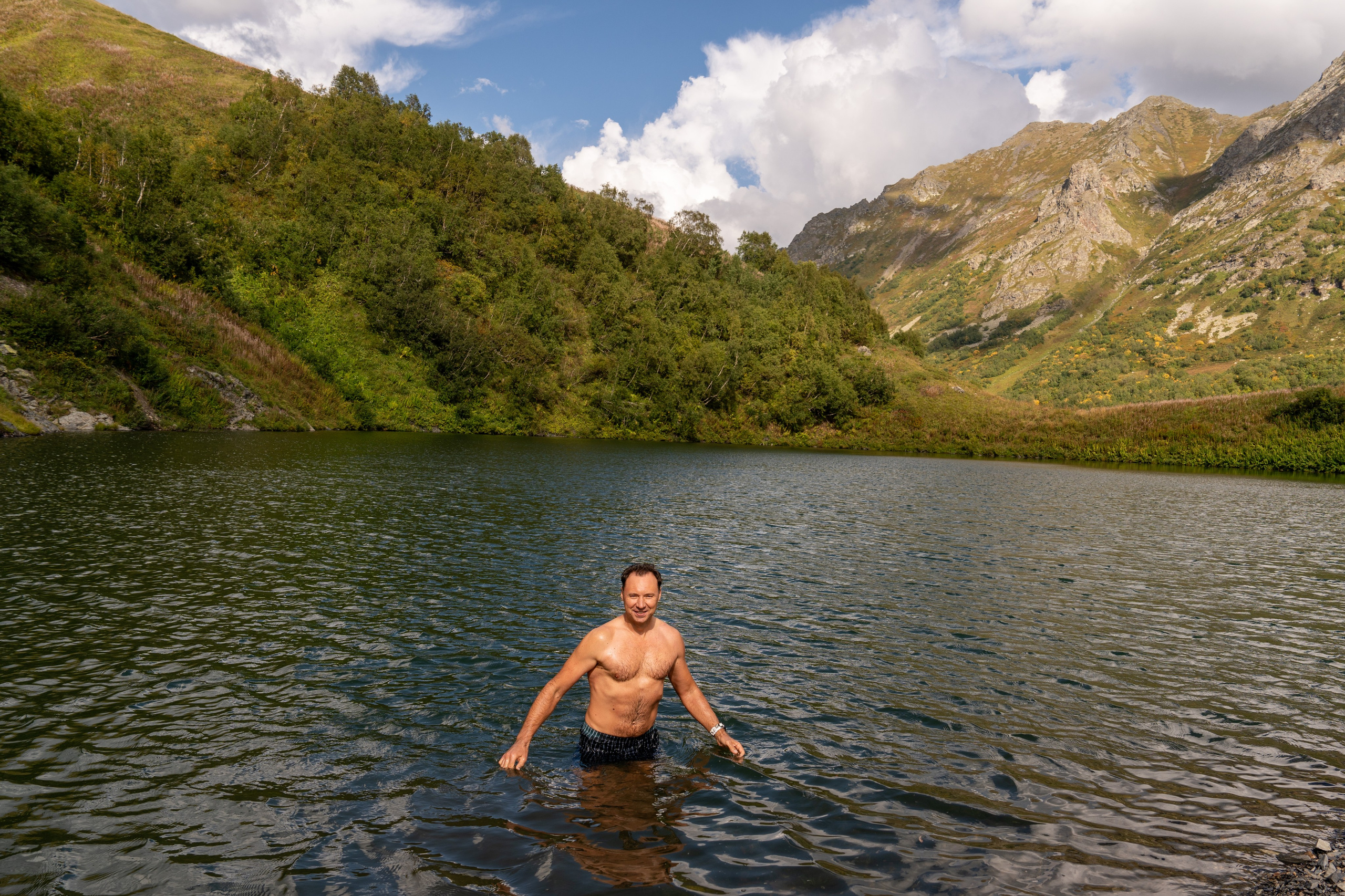 Поход для профсоюза курорта «Газпром Поляна» на Бзерпинский карниз. Репортажный фотограф в Красной Поляне и Сочи Павлюченко Екатерина
