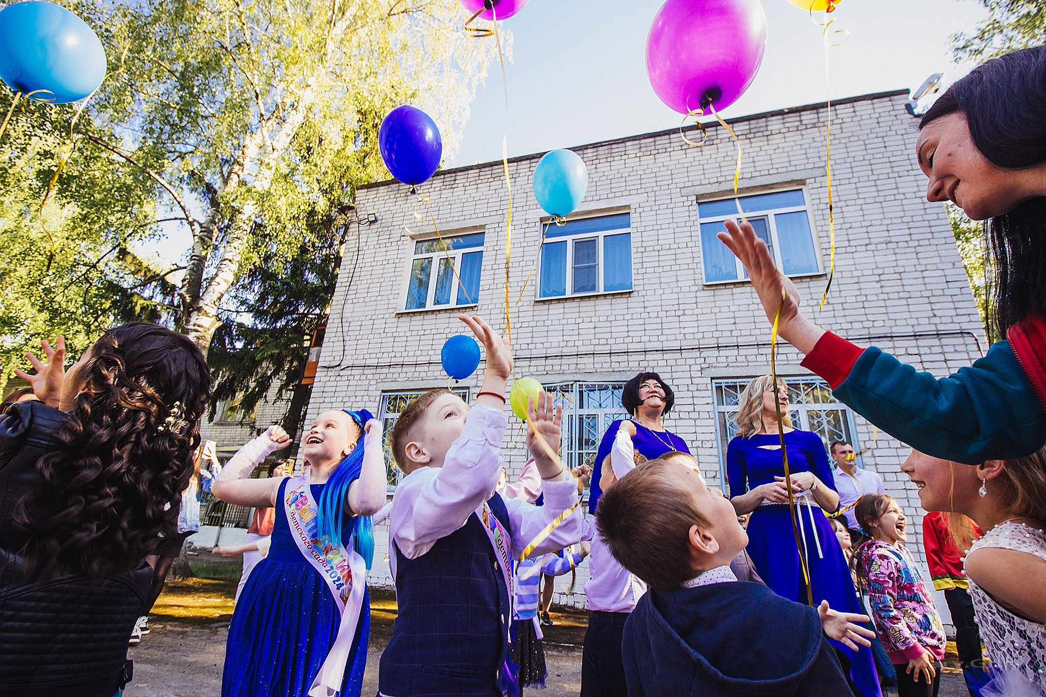 Прощай, Детский Сад! Здравствуй, Школа! Репортаж о Выпускном. Детский и семейный фотограф, фотограф мероприятий Нижний Новгород