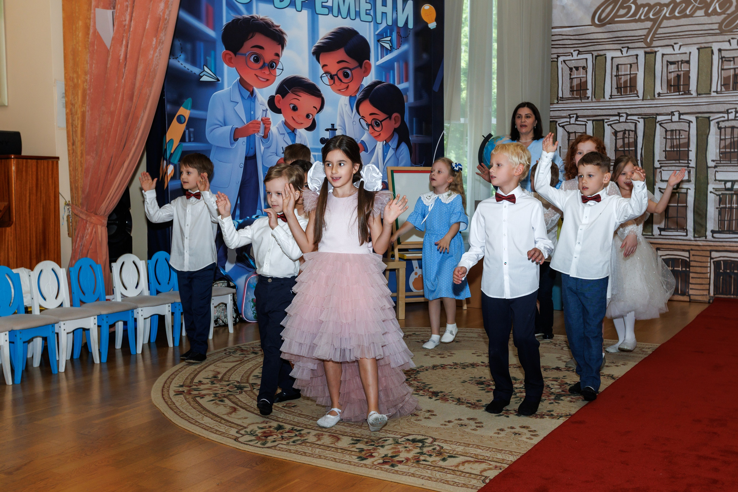 Детский сад / Выпускной / Школа № 1529 имени А. С. Грибоедова / г. Москва. Детский и семейный фотограф Мария Киселёва. Москва