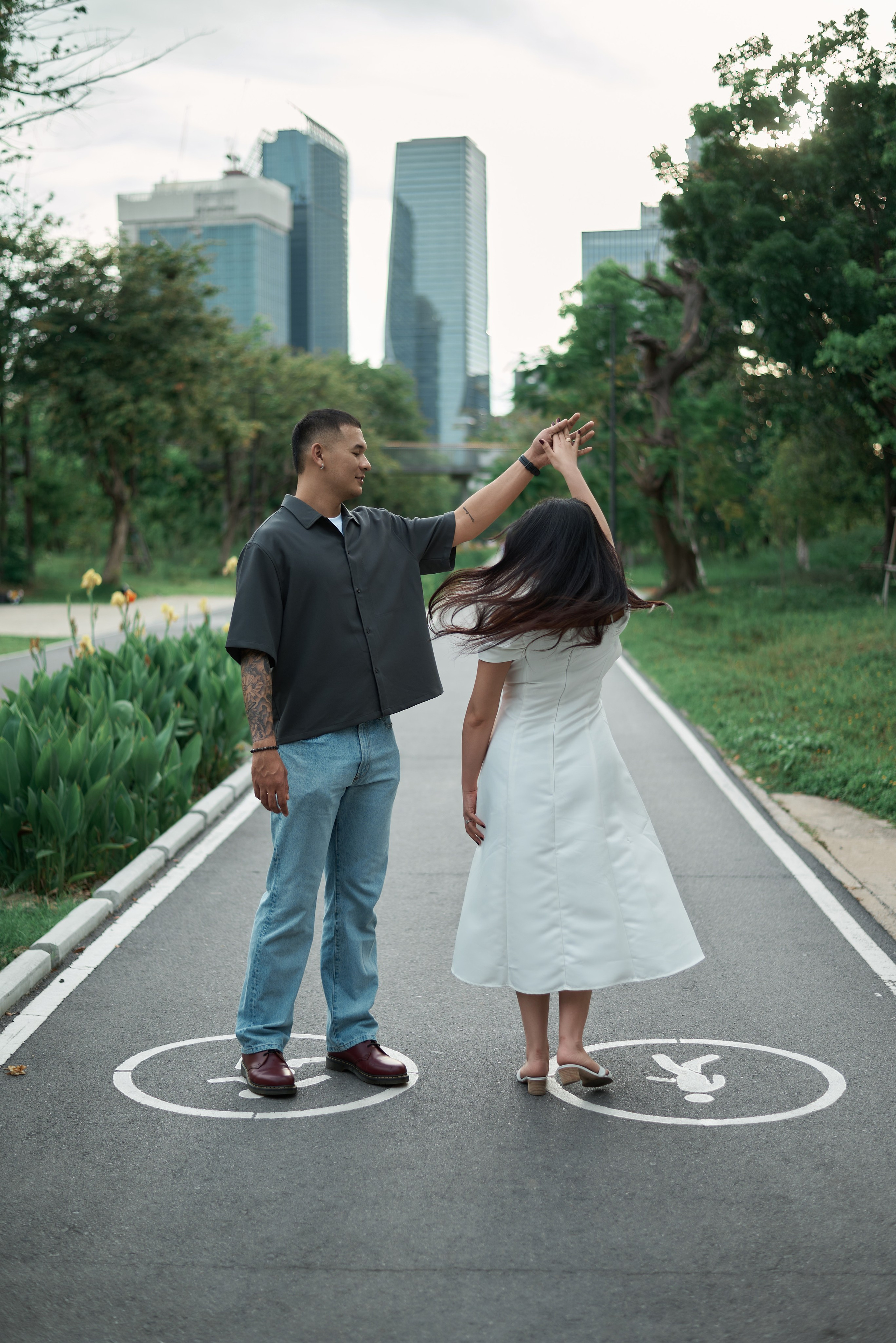 Lovestory in Bangkok (Queen Sirikit Park). Photographer Bangkok — Pattaya | фотограф Бангкок — Паттайа