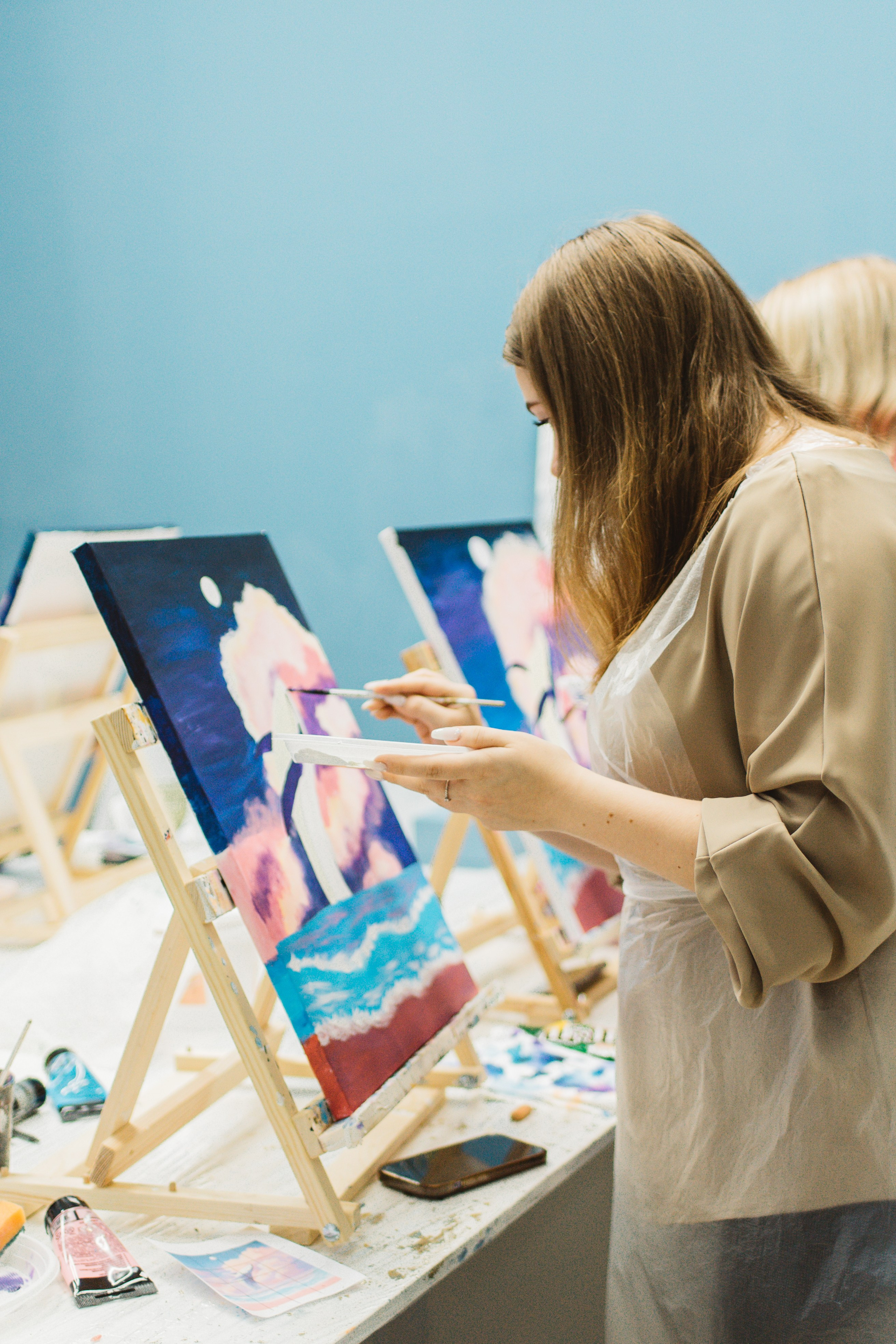 Арт-вечеринка у Екатерины. Сайт портфолио