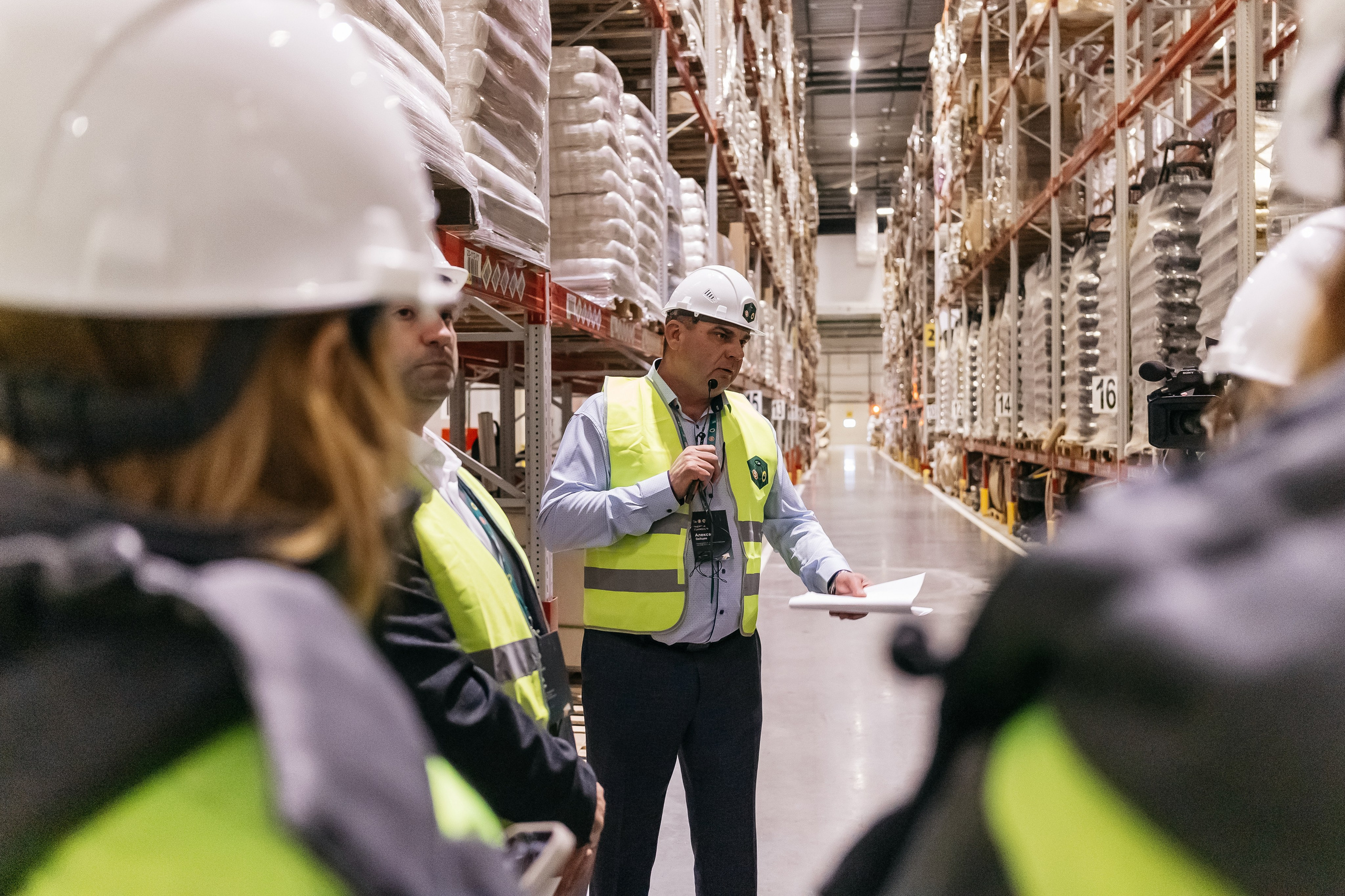 Открытие распределительного центра «Пятёрочки» и «Чижик» в городе Кемерово. Фотограф Кемерово | Сергей