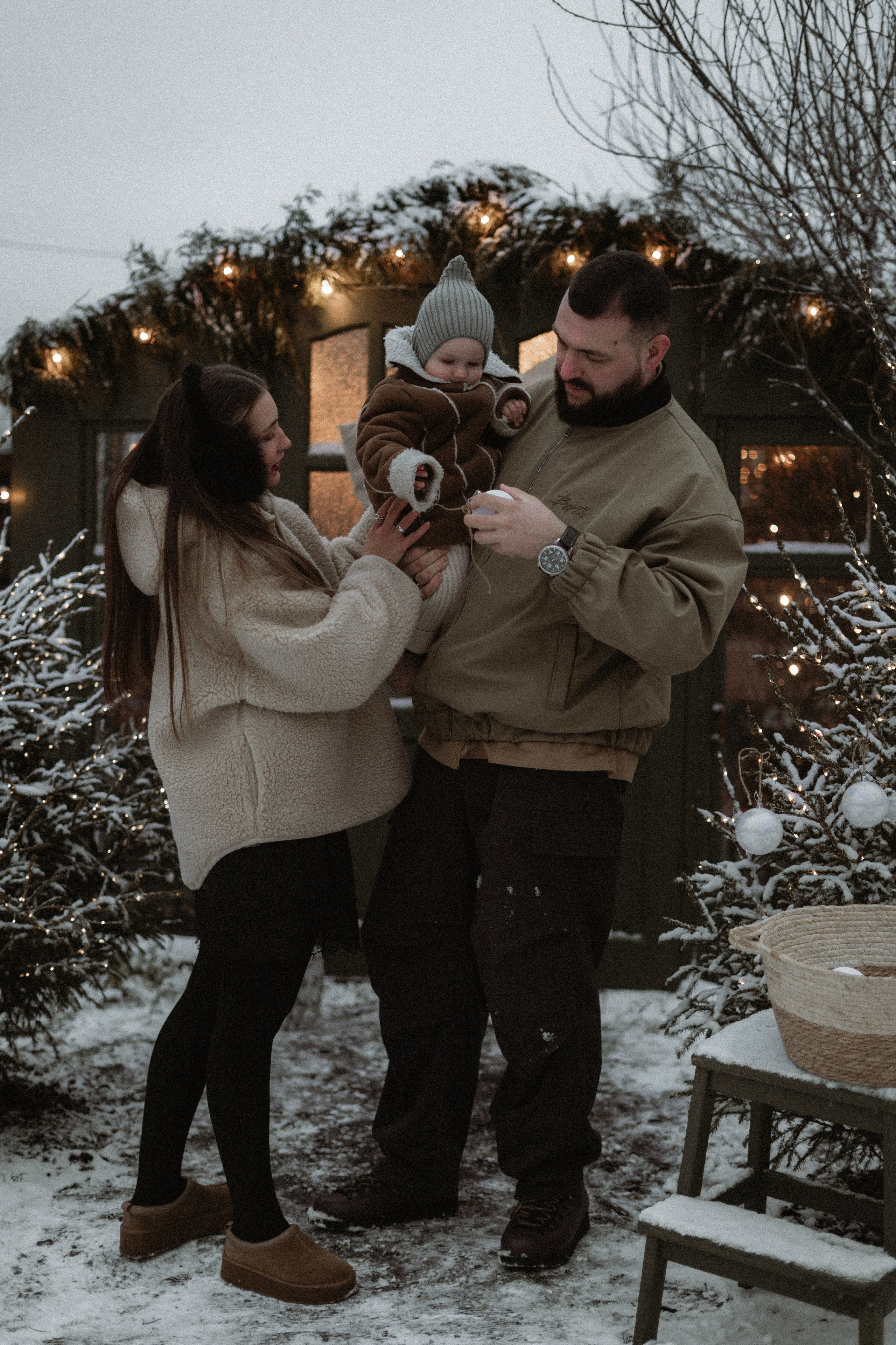 Новый год на даче. Семейный фотограф в Челябинске Юлия Короткова