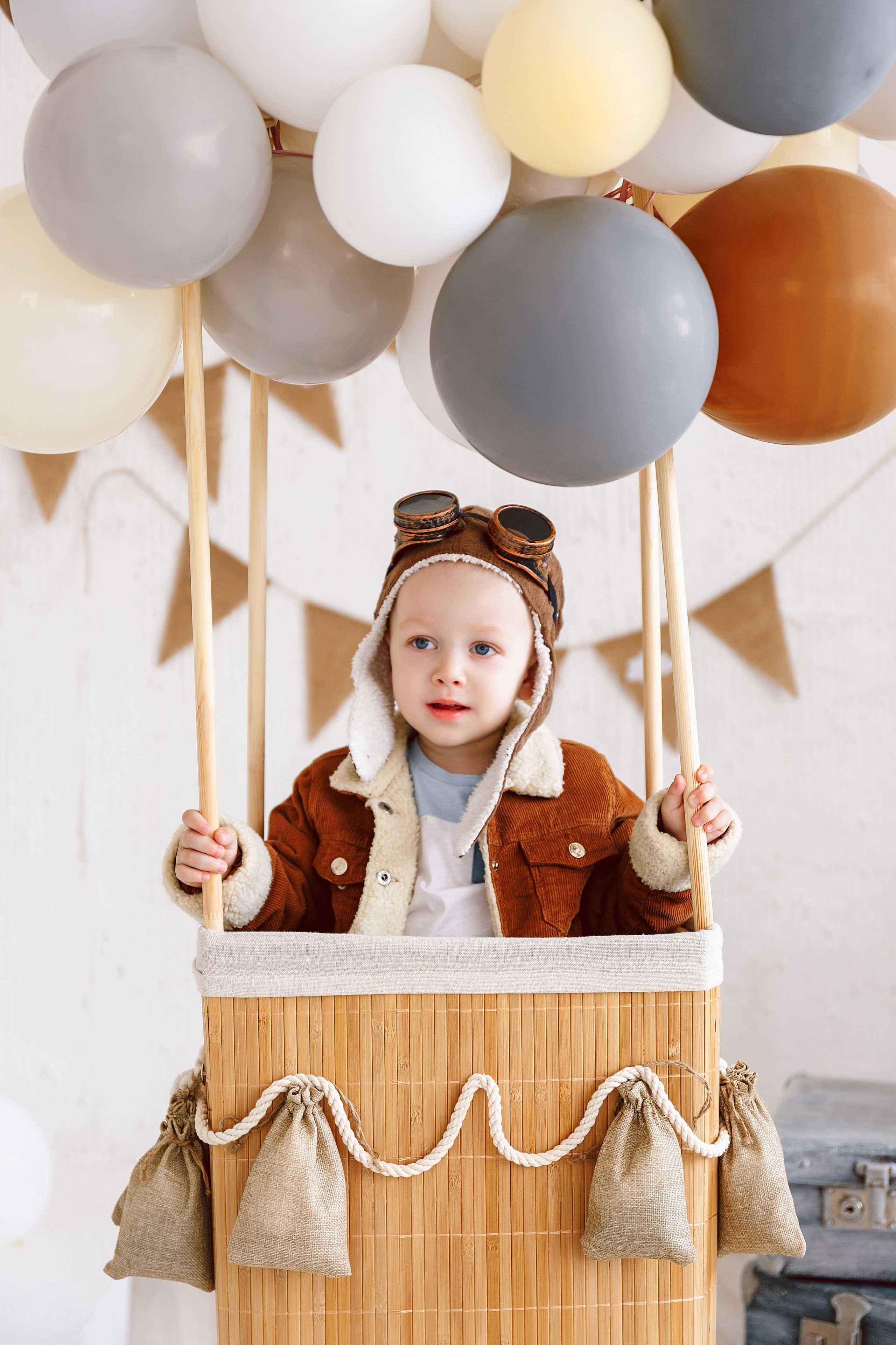 Фотодень «на воздушном шаре» № 1. Фотограф новорожденных Тверь Диана Муляева