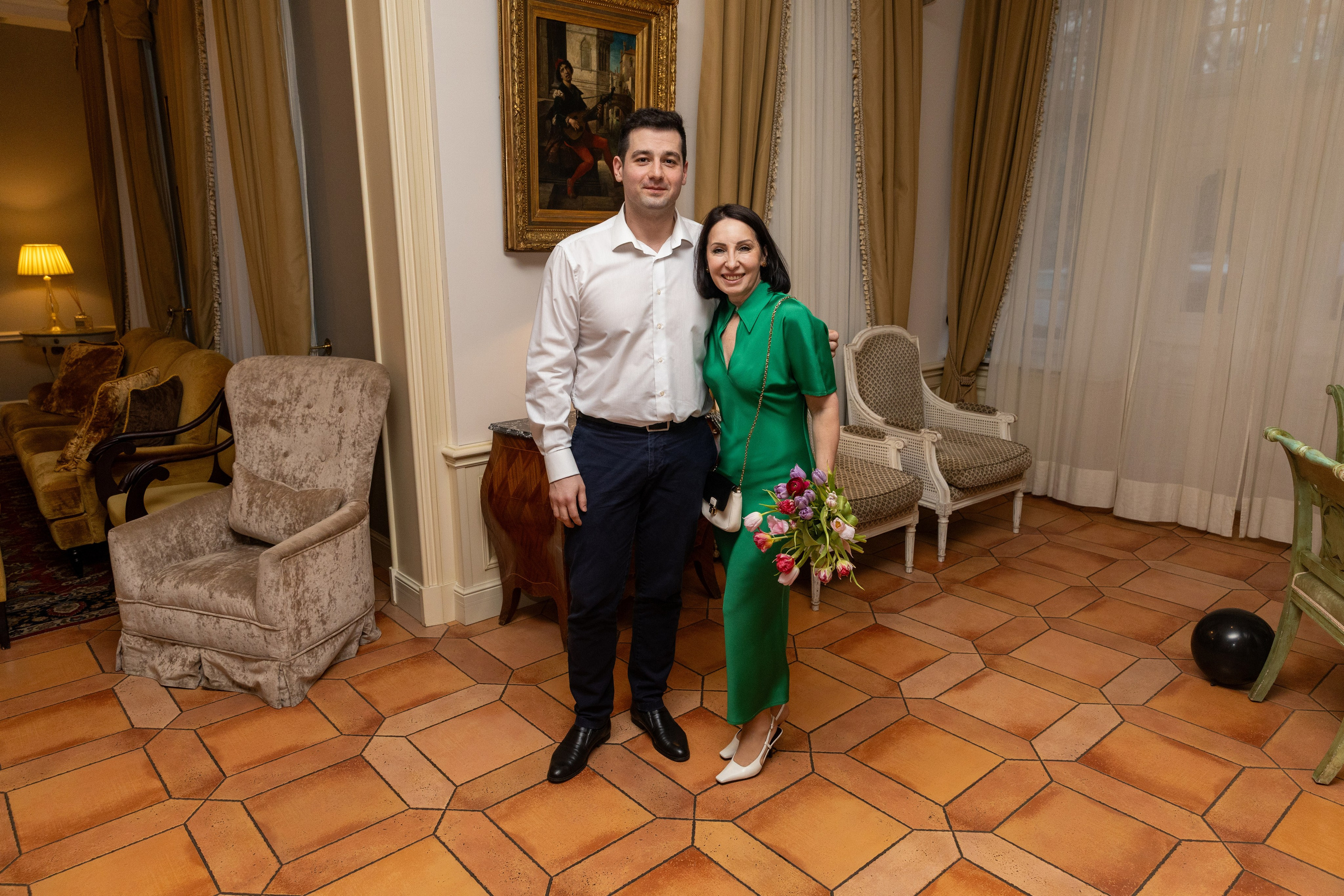 Юбилей Ольги. Отель Скандинавия. Фотограф в Санкт-Петербурге Закута Ольга