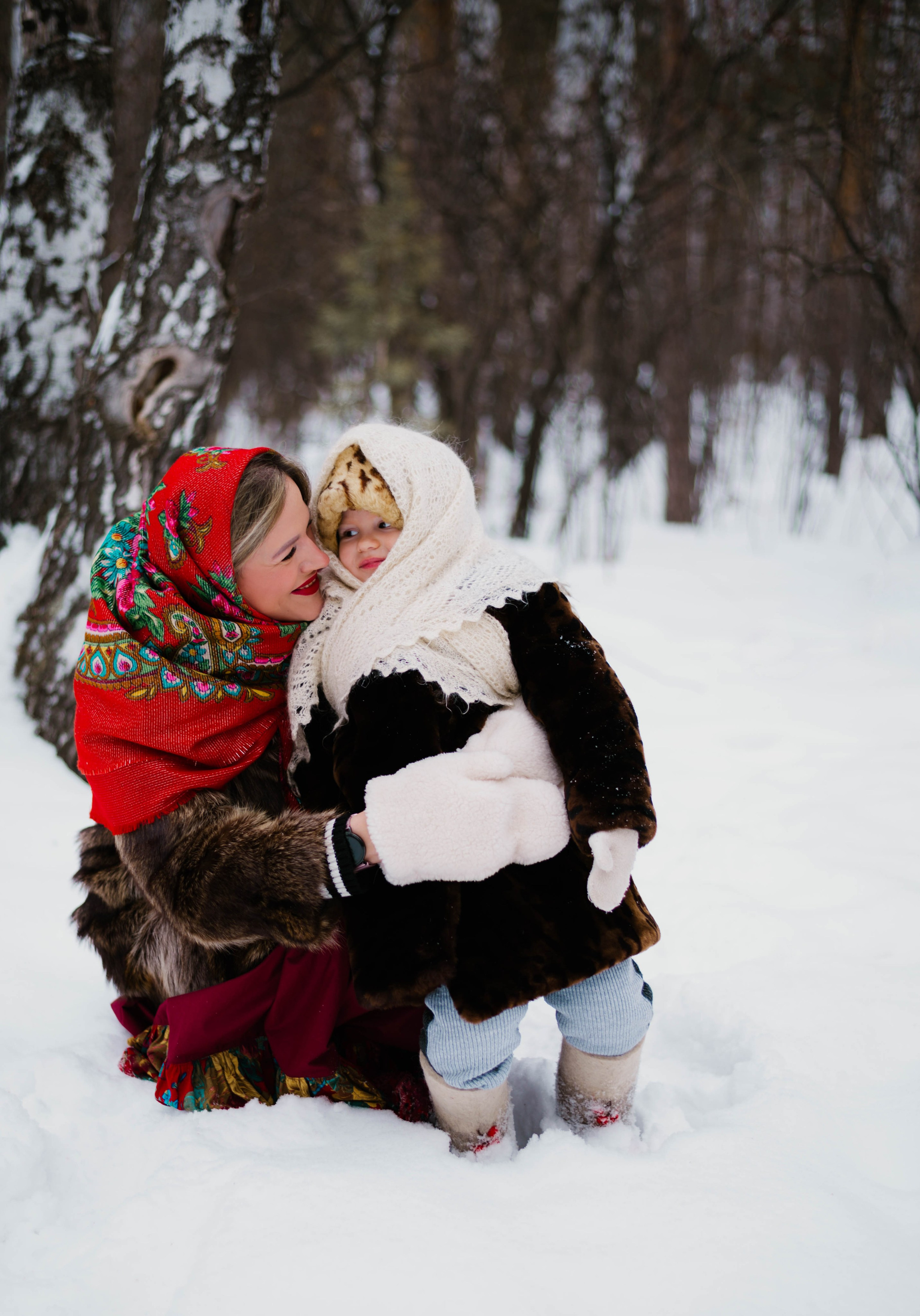 Семейная прогулочная фотосессия