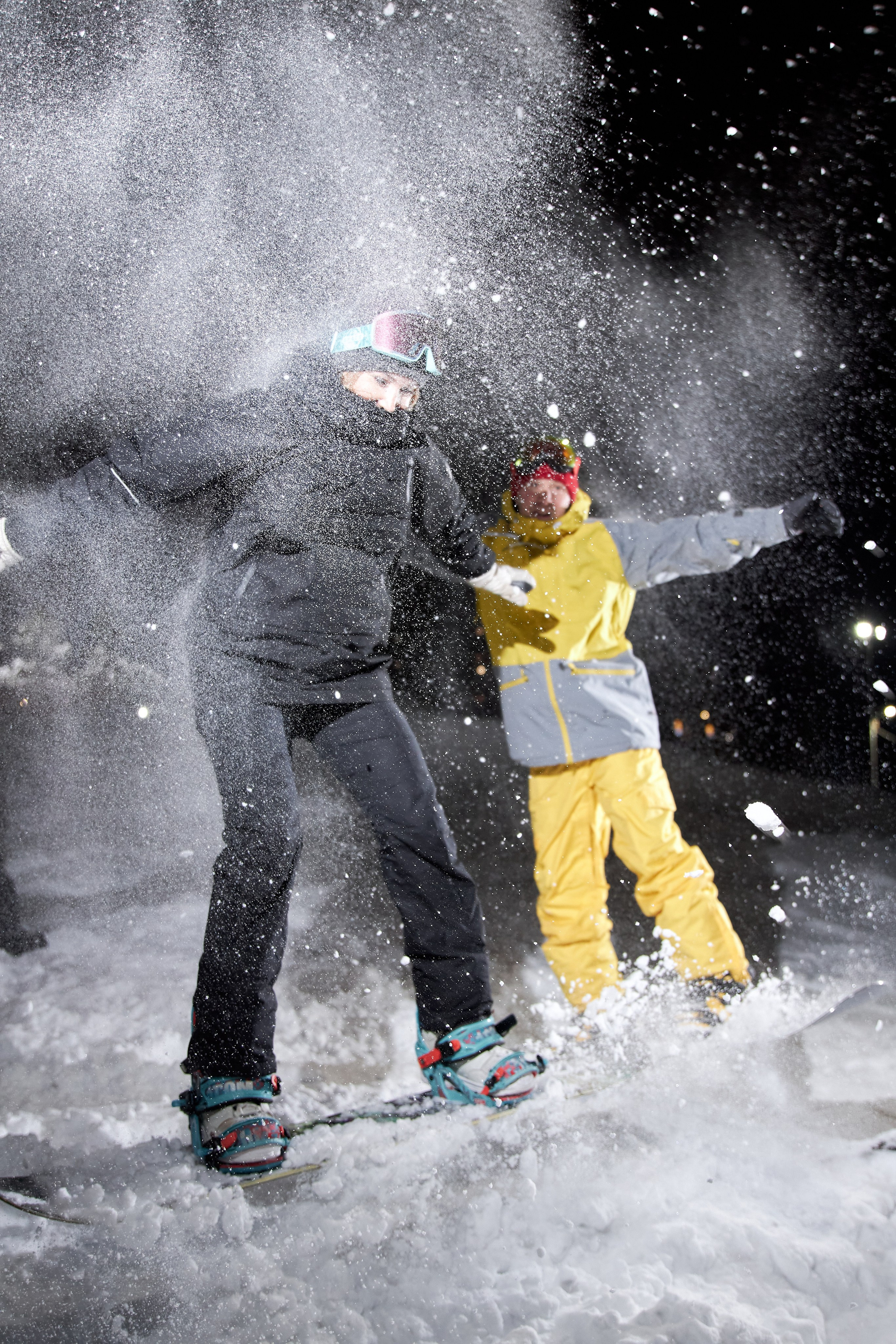 Сноубордисты. Фотограф Алексей Яковлев
