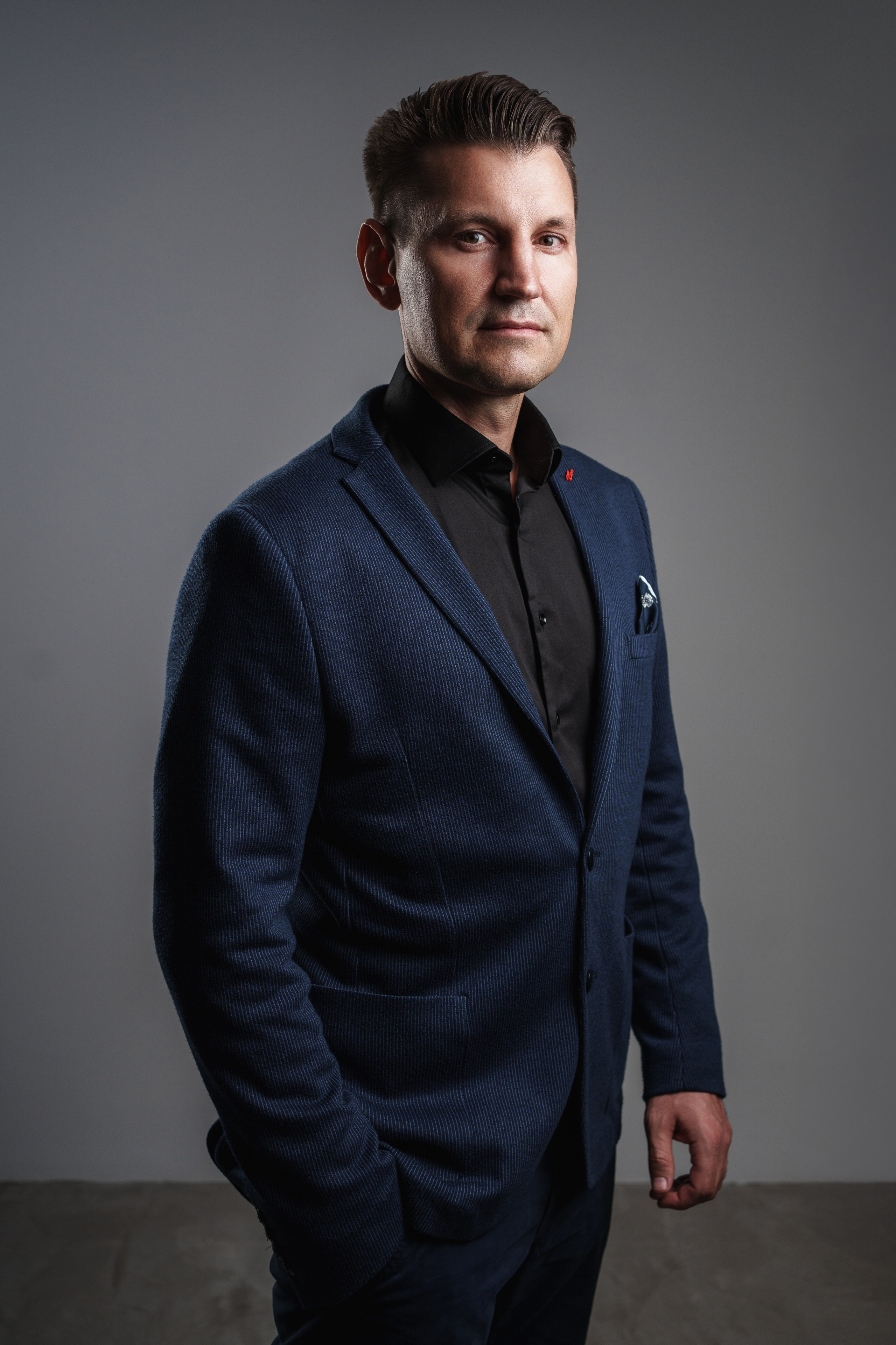 Мужской портрет. Фотограф Иван Петров