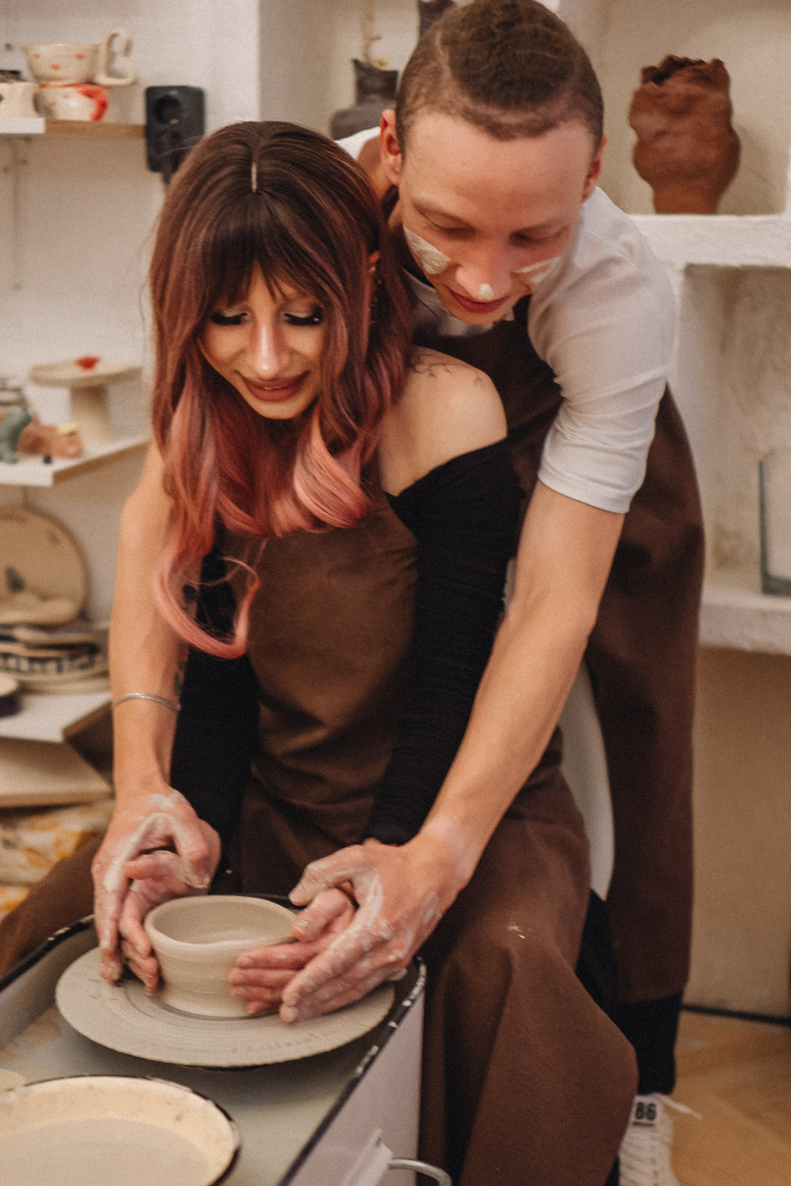 СВИДАНИЕ В ГОНЧАРНОЙ МАСТЕРСКОЙ. Профессиональный фотограф, Санкт-Петербург — Виктория Богомолова