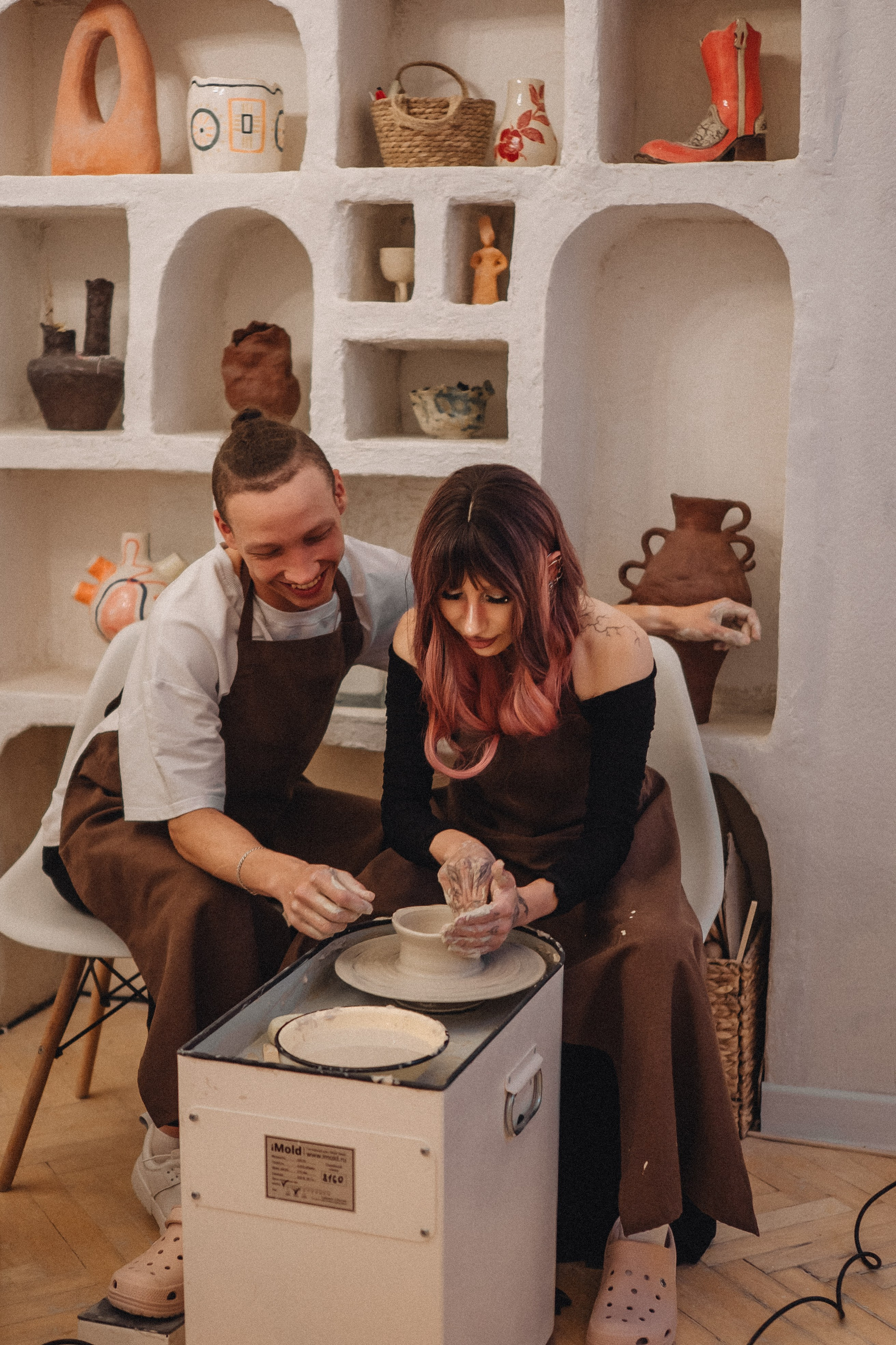 СВИДАНИЕ В ГОНЧАРНОЙ МАСТЕРСКОЙ. Профессиональный фотограф, Санкт-Петербург — Виктория Богомолова