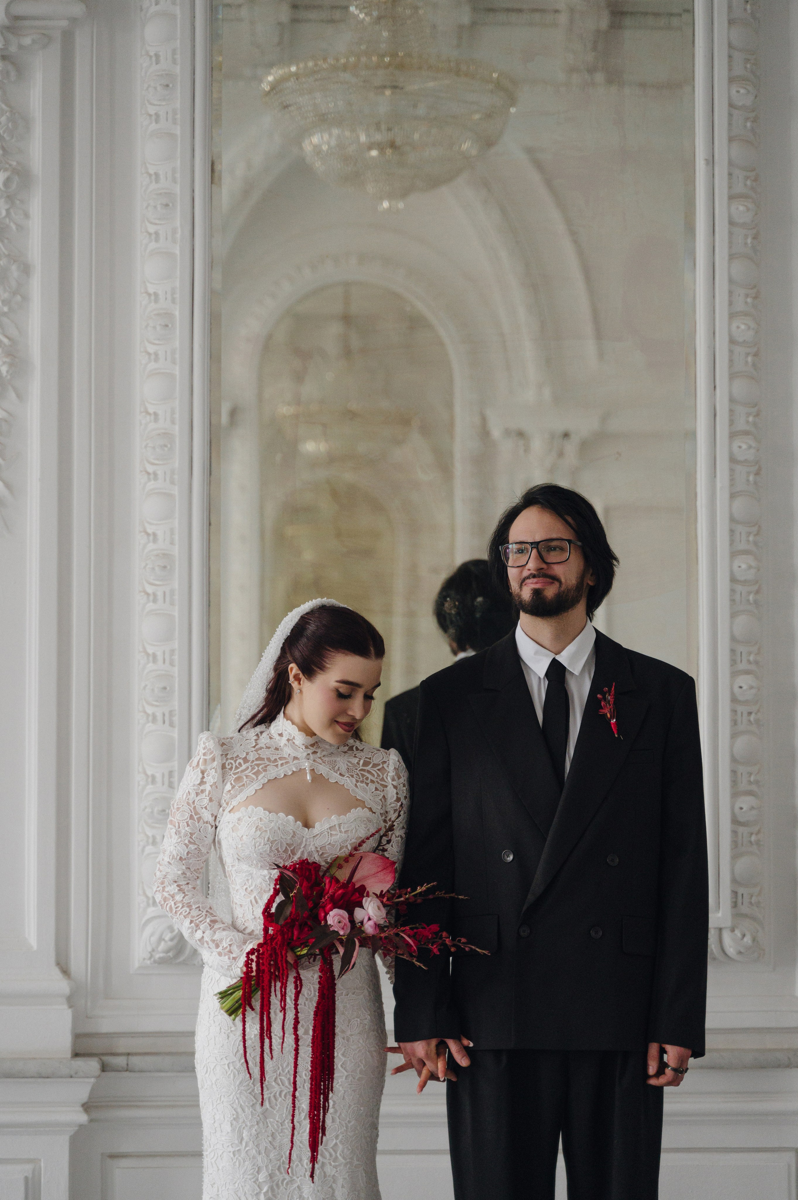 Денис и Анастасия. Метрополь и Особняк Спиридонова. Свадебный фотограф Москва и Санкт-Петербург. Анастасия Чудина