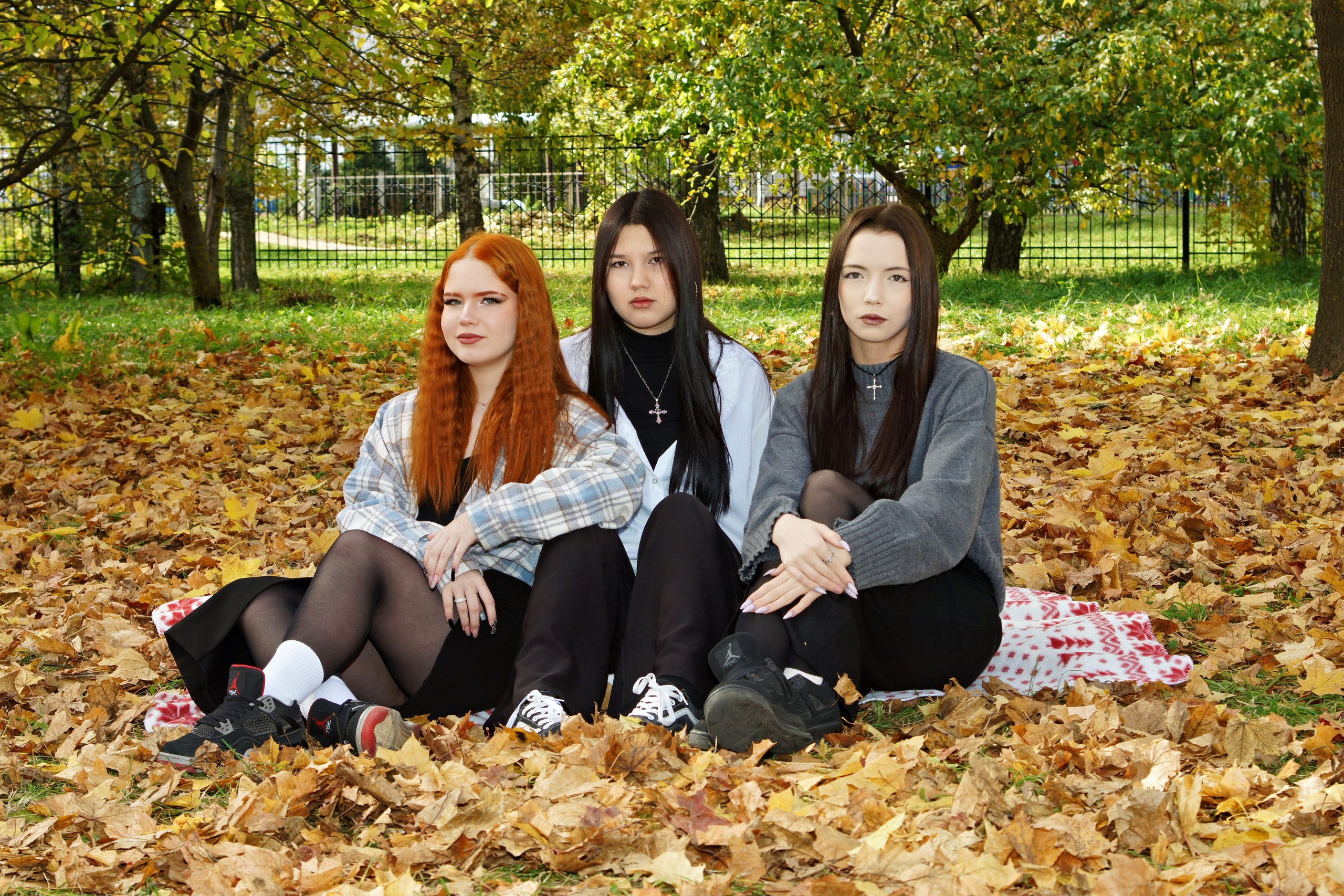 Осенняя фотосессия в школе г. Йошкар-Ола