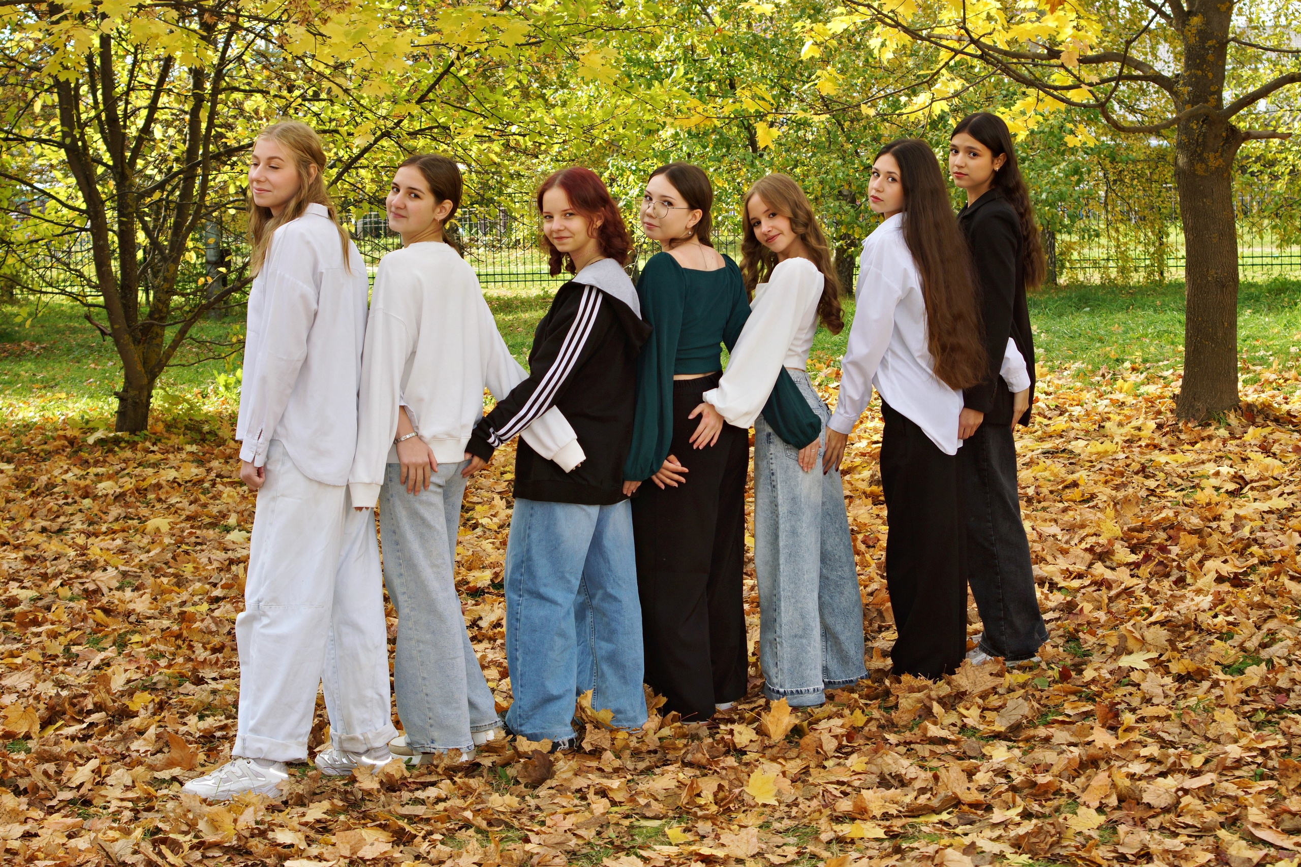 Осенняя фотосессия в школе г. Йошкар-Ола