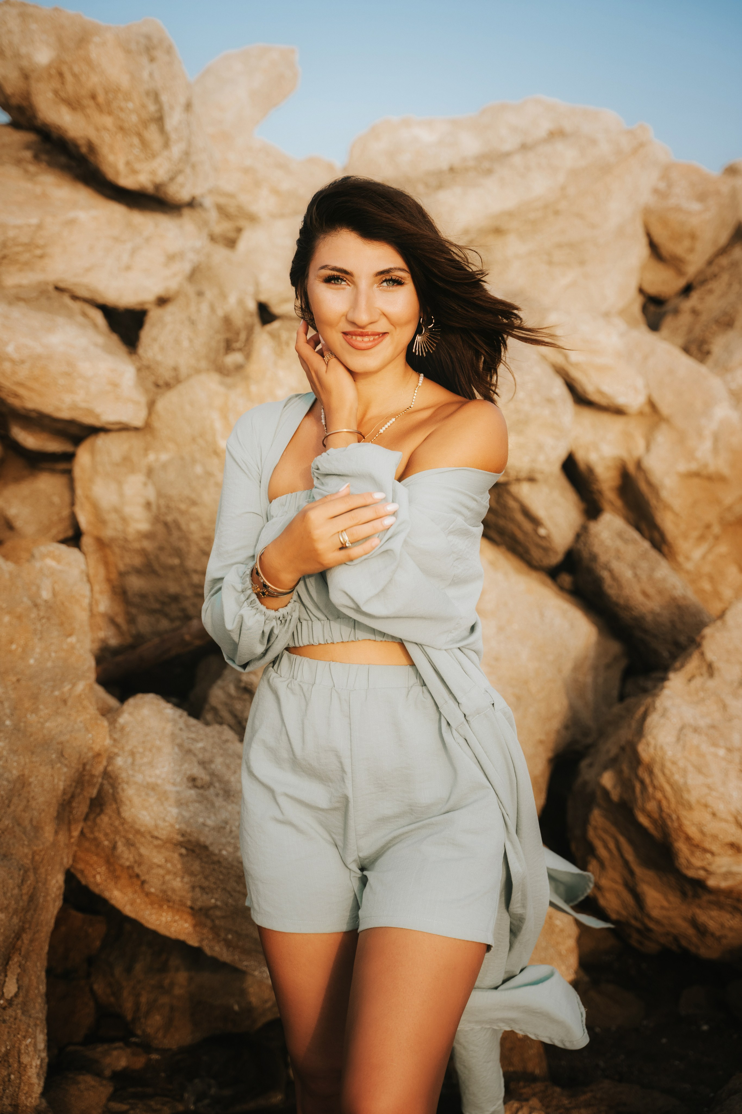 Море, скалы, закат и ты. Детский и семейный фотограф Ташкент Наталья Кривенко