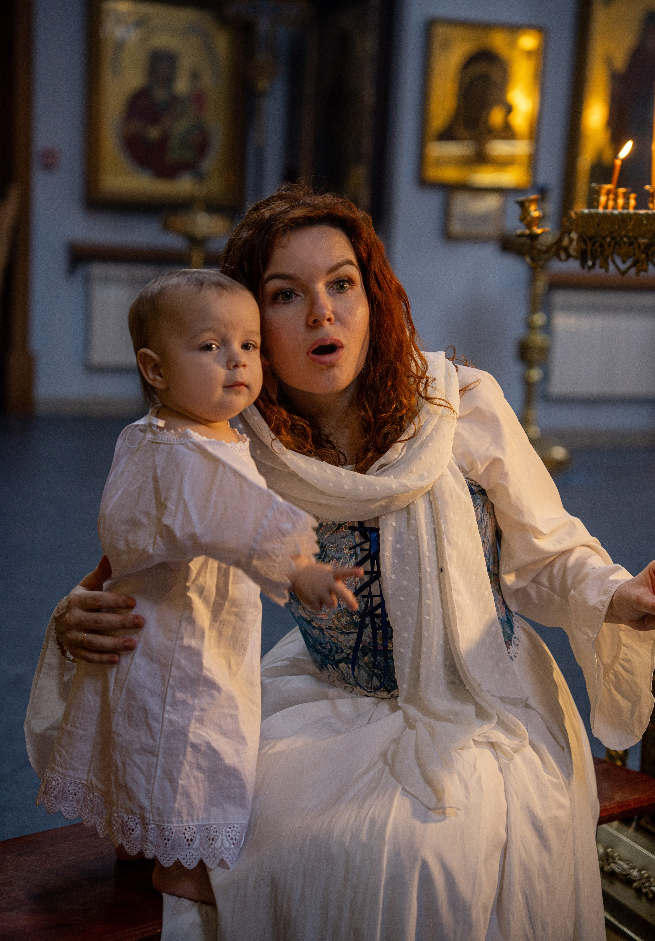 Крещение Евгении. Студийный и портретный фотограф в САНКТ-ПЕТЕРБУРГЕИрина Махаон