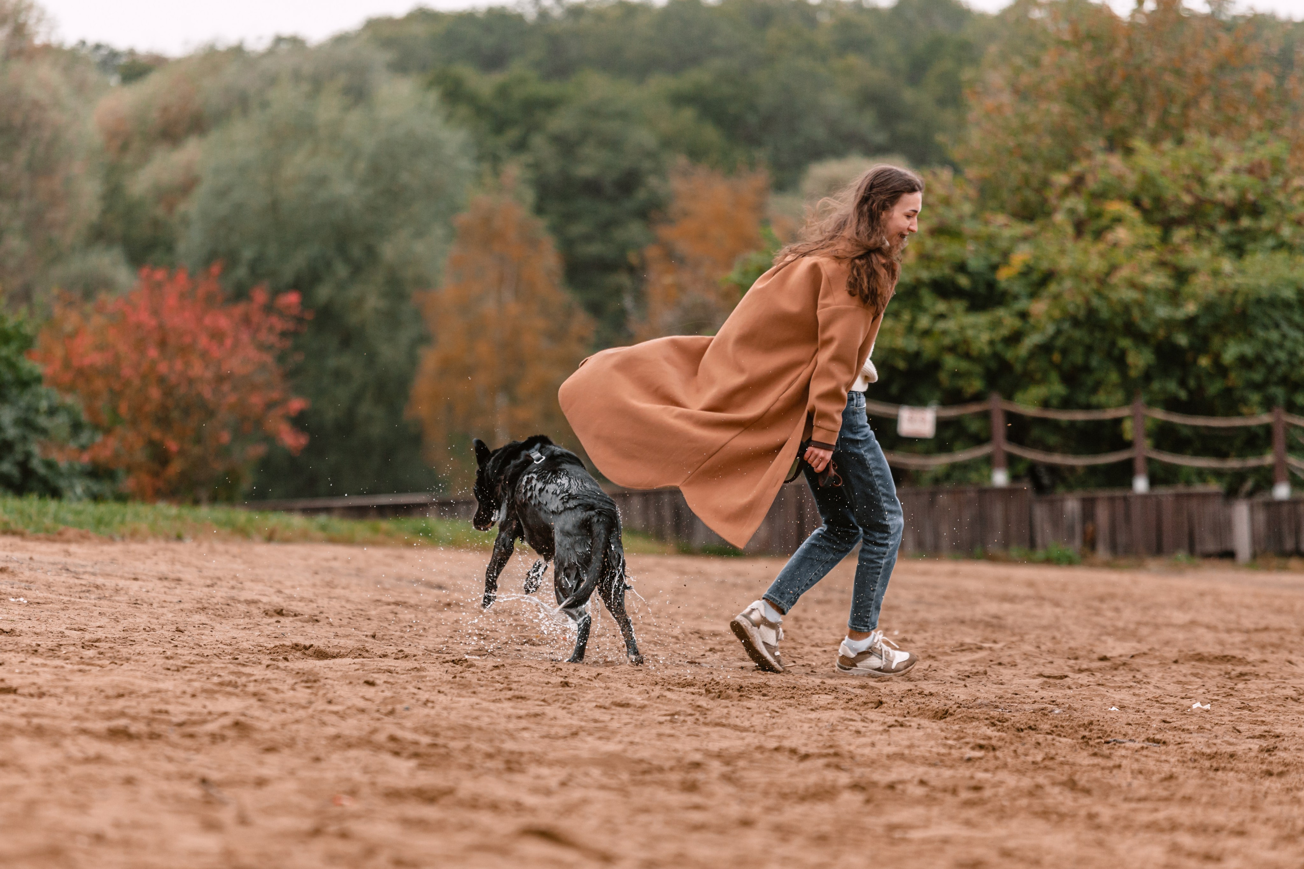 Юля и Фортуна. Фотограф-анималист Татьяна Степанова