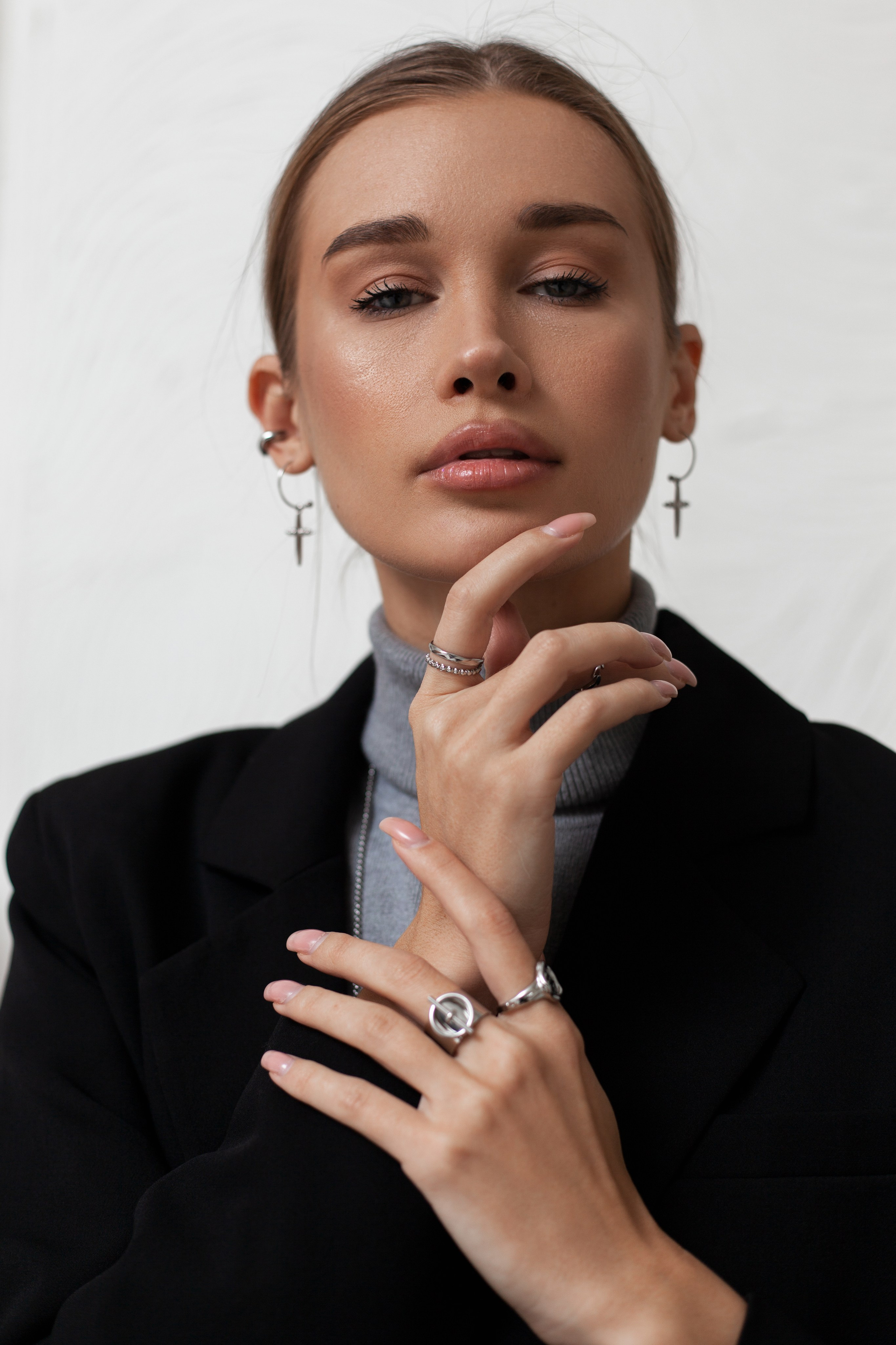 фотосессия для девушки в студии