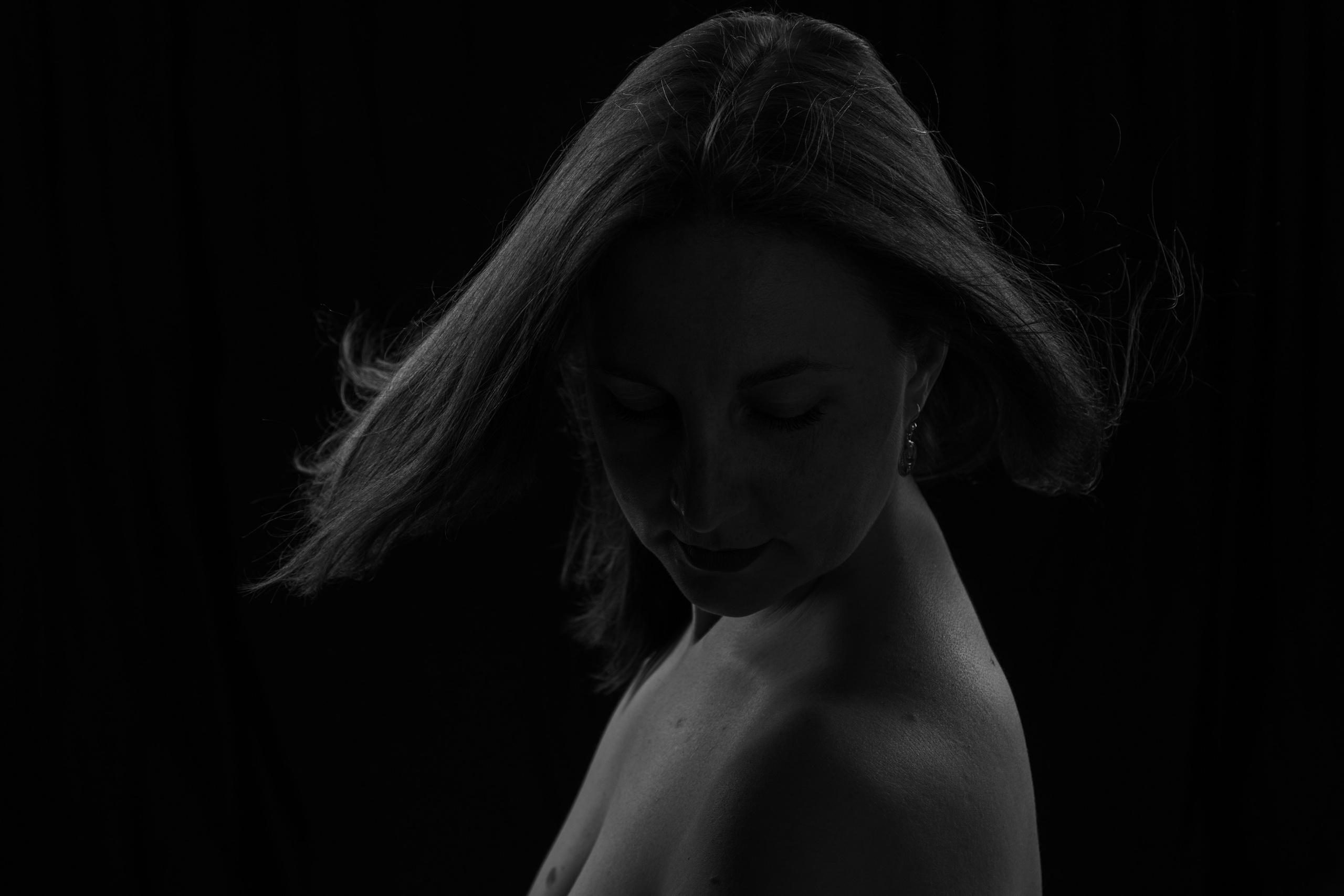 Силуэтная съемка для Марии. Портретный фотограф в Москве Екатерина Богдасарова