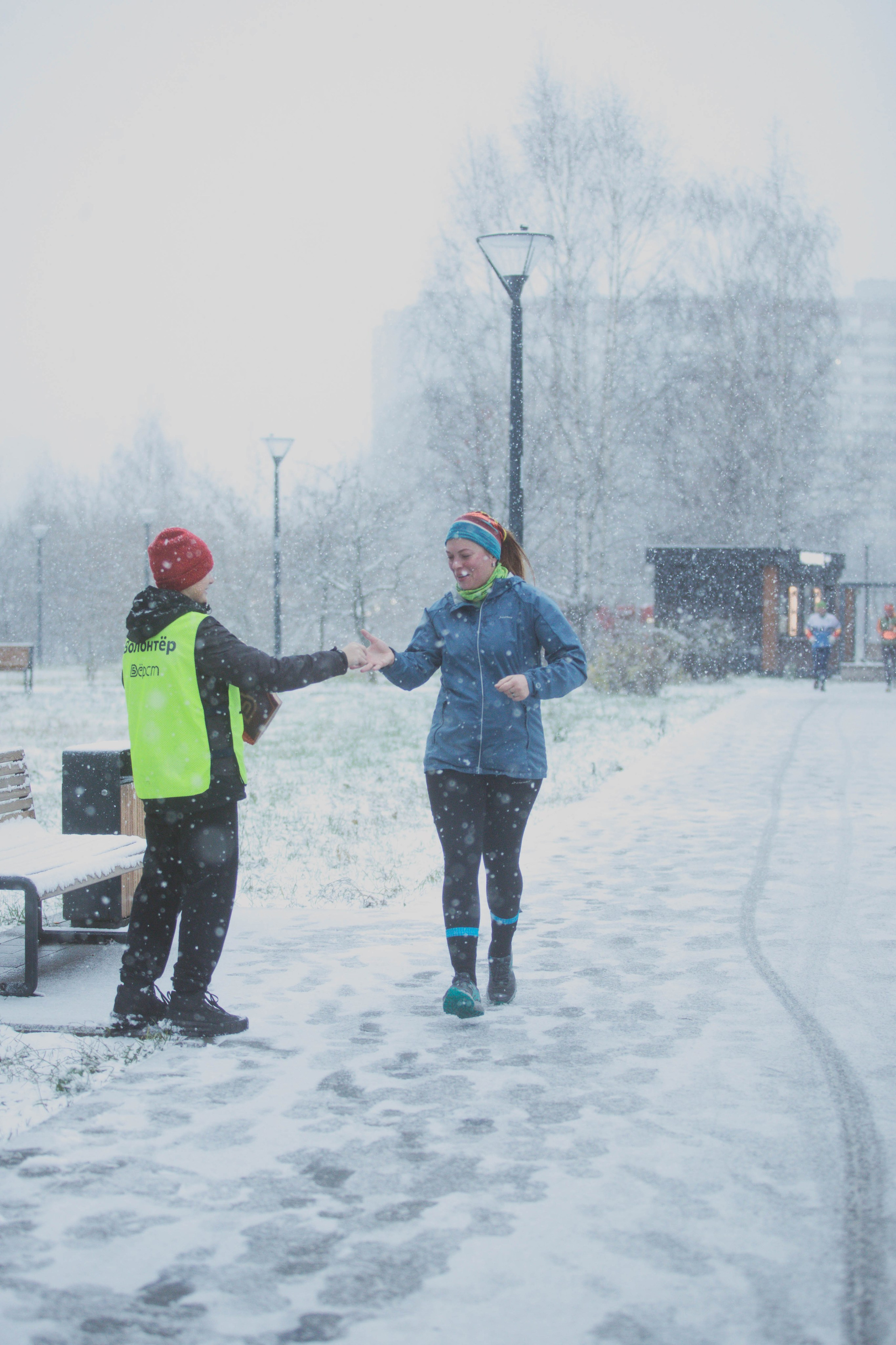 Снежные 5 Верст Бабушкинская. Александра Мельниченко/ Бегающий фотограф