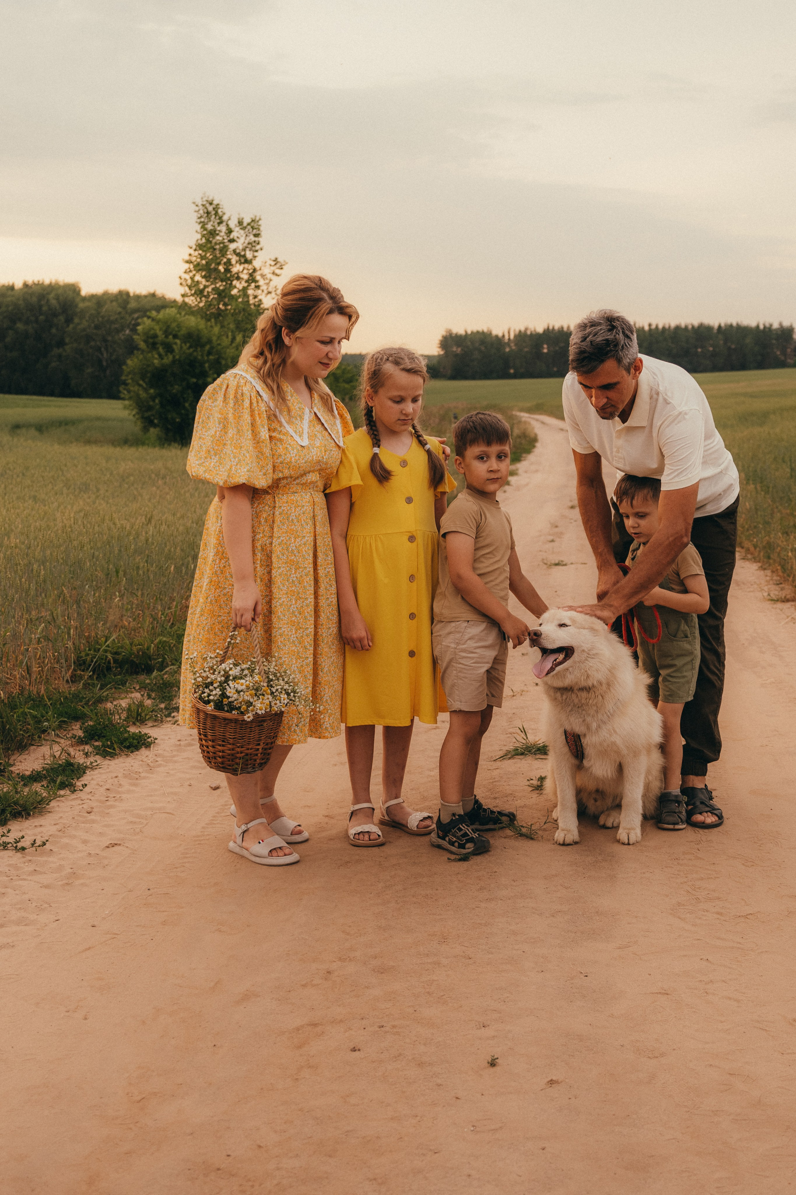 Алексей, Юля, Матрона Аркадий, Прохор. Семейный фотограф • Домашние съемки в Нижнем Новгороде