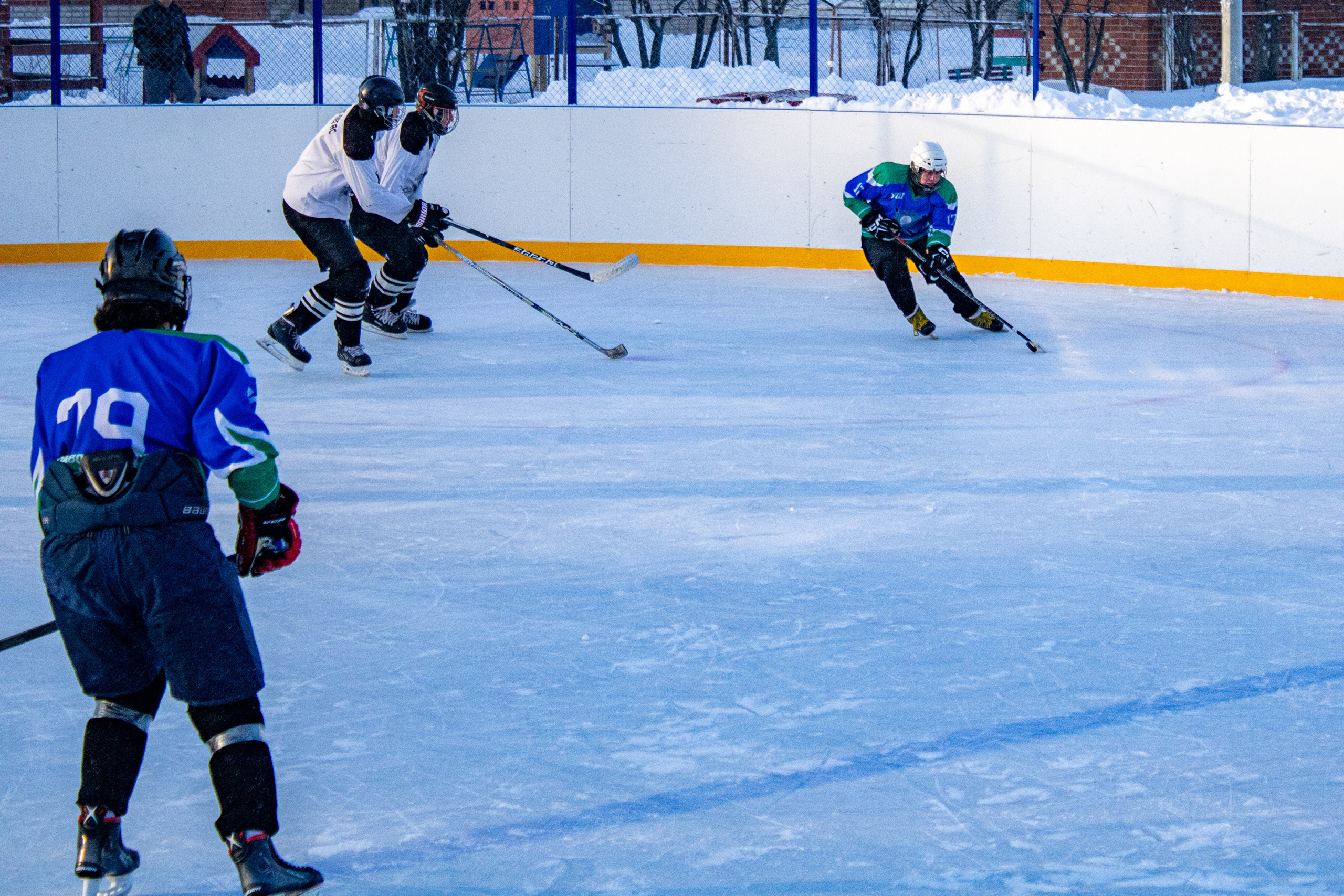 Хоккей г.п Атиг-г.п Дружинино