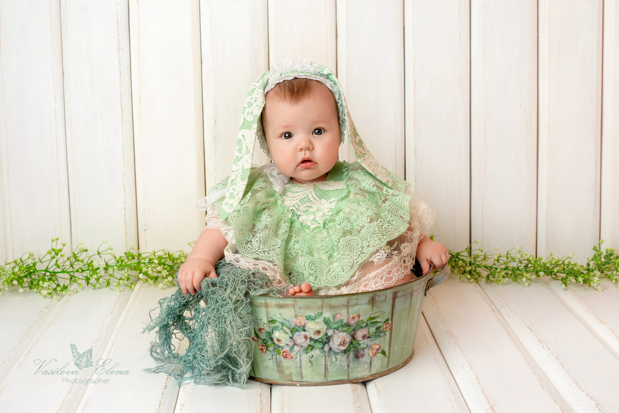 Проект «Полугодие» (малыши 6-9 месяцев). Фотограф новорожденных и детский фотограф в Радужном Васильева Елена