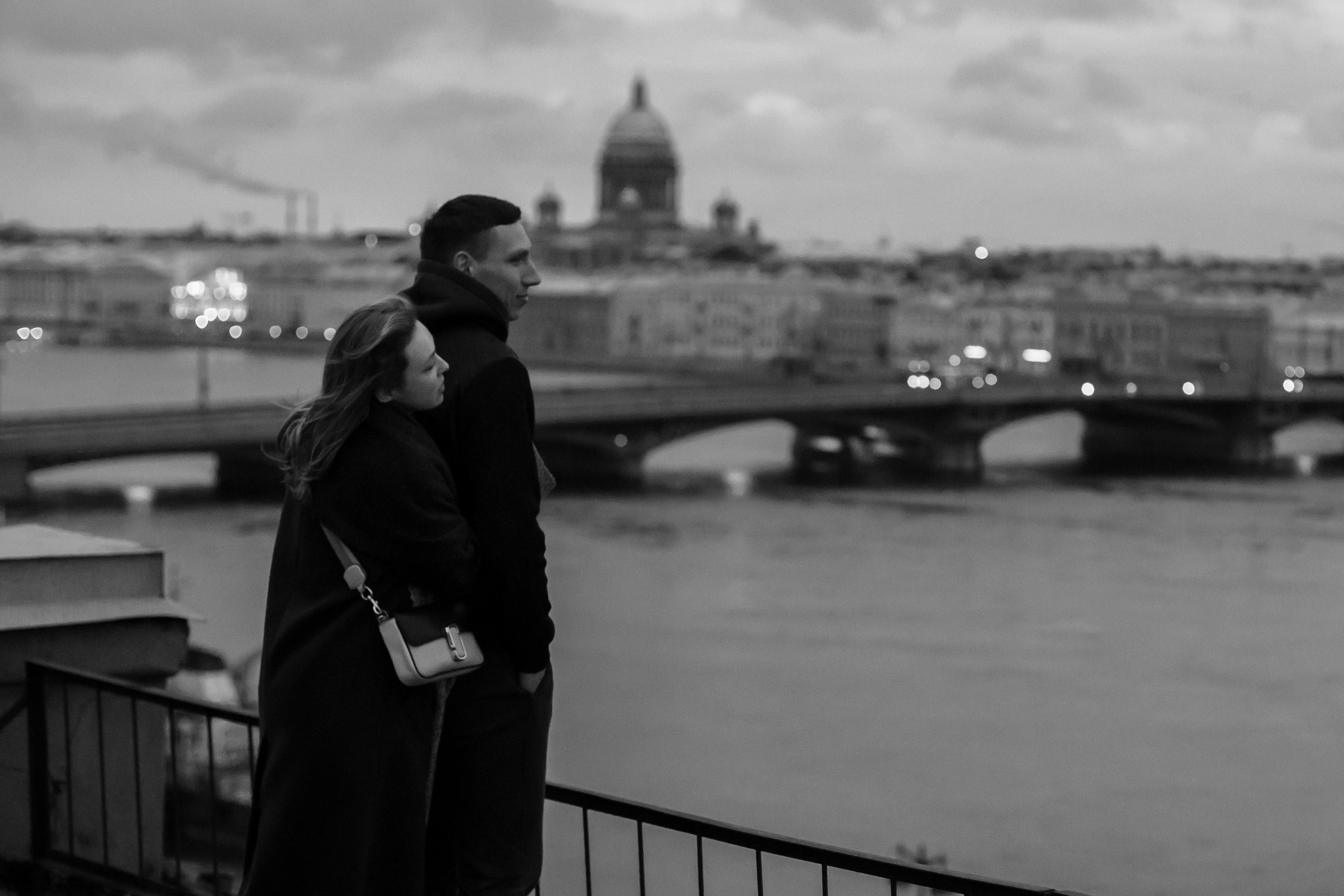 Лав стори на крыше. Свадебный и семейный фотограф в Москве Диана Левченко