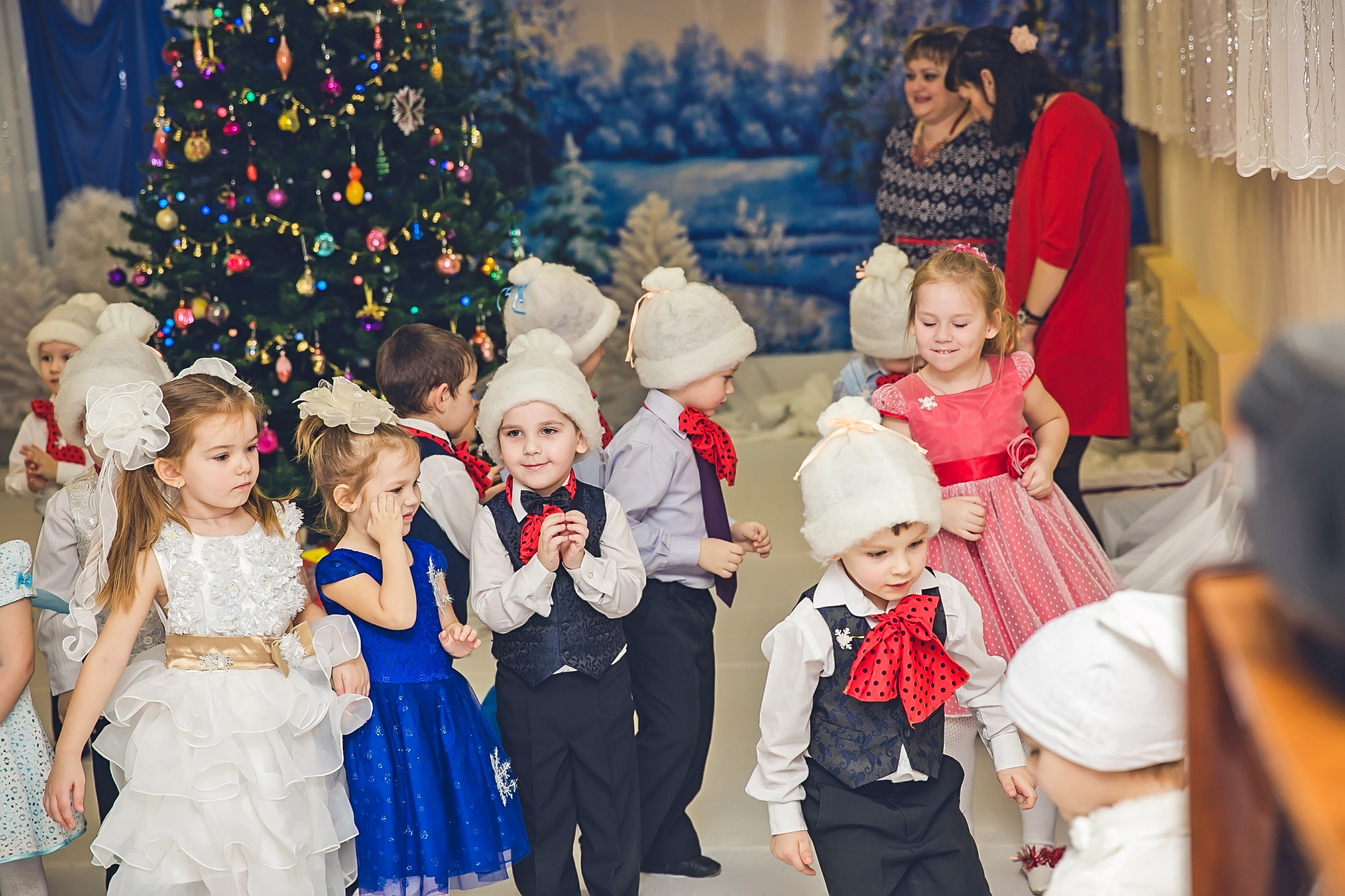 Новый год в саду. Семейный и детский фотограф в Нижнем Новгороде