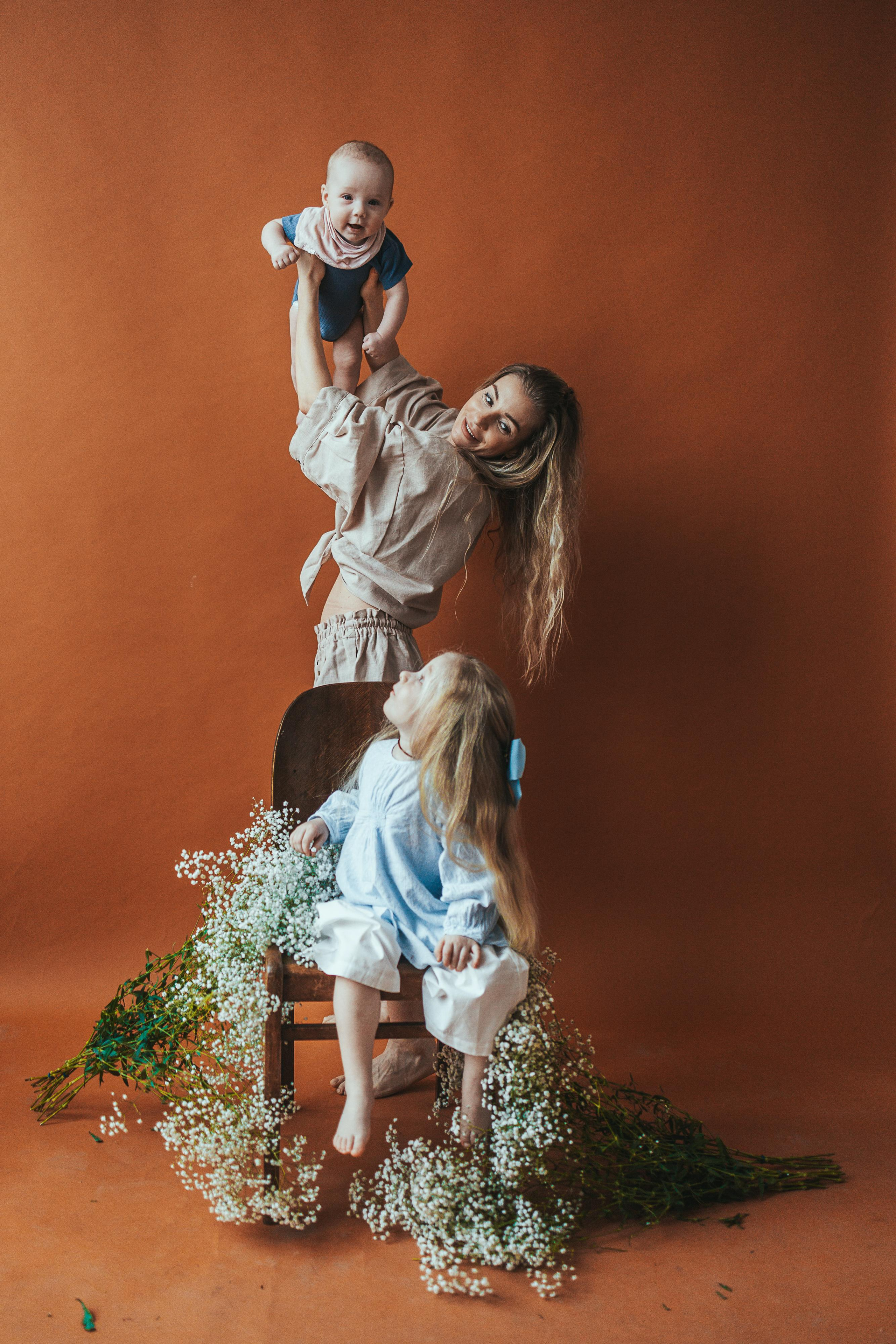 Съёмка для Ани Белавы и Рада. Детский семейный фотограф в Москве Светлана Микадзе