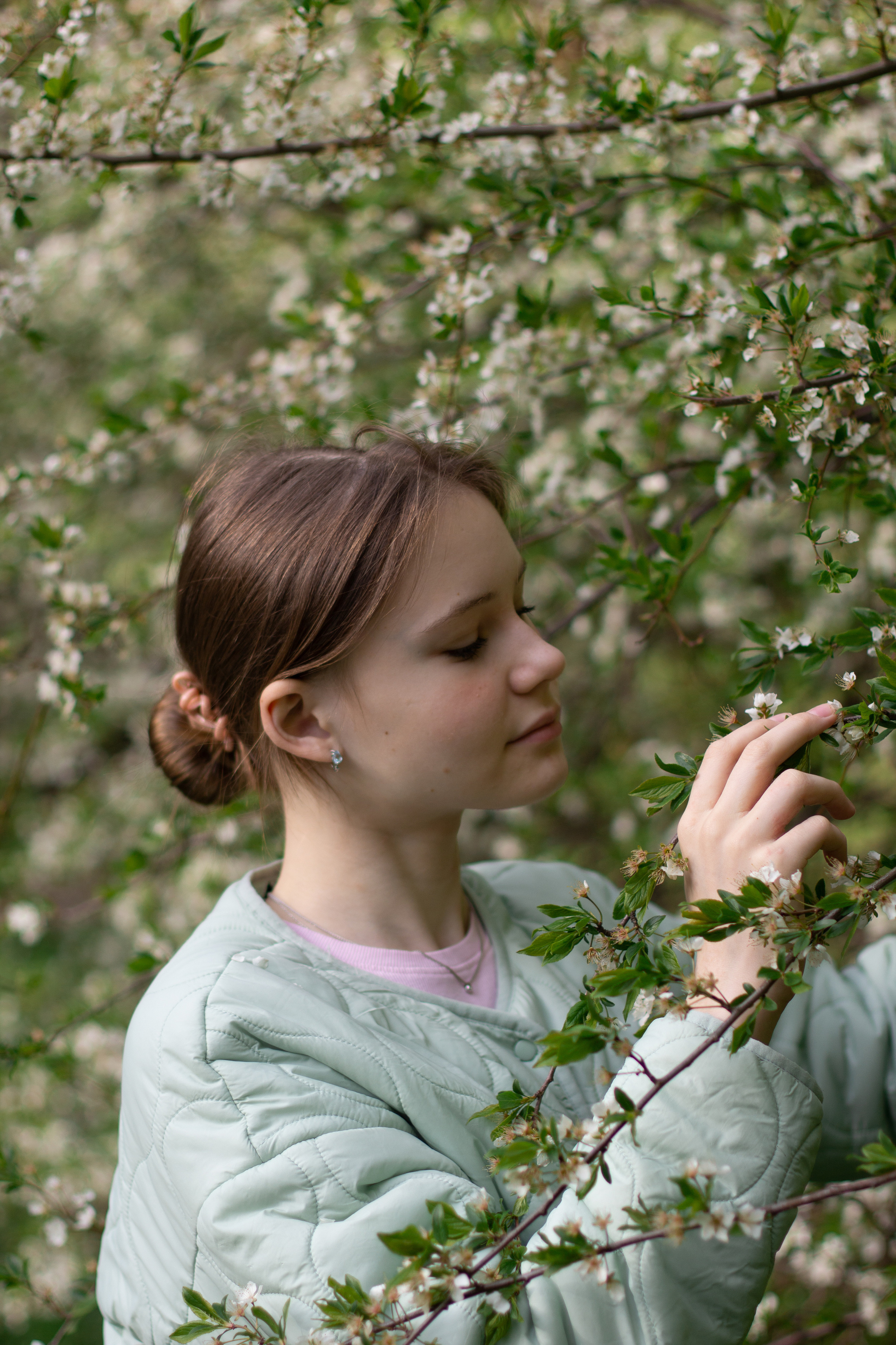 Юля с дочками в Мещерском парке. Юлия Разваркина фотограф Подольск
