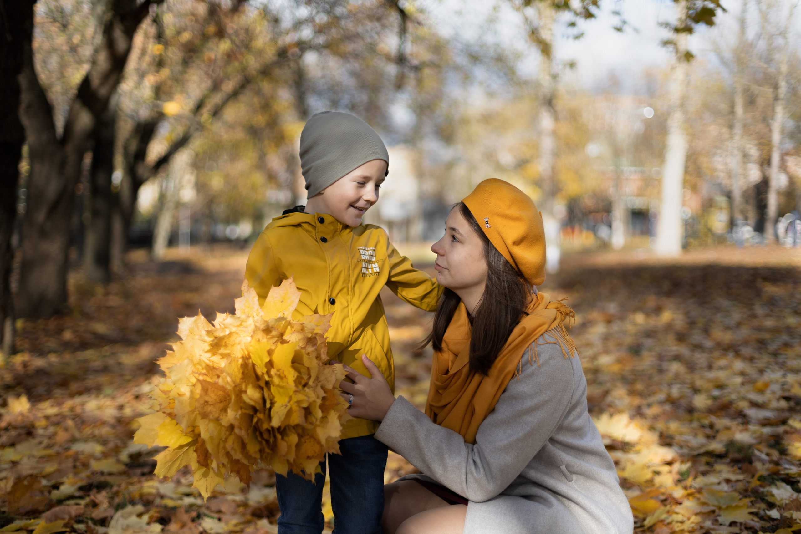 Золотая осень Аня и Максим. Юлия Разваркина фотограф Подольск