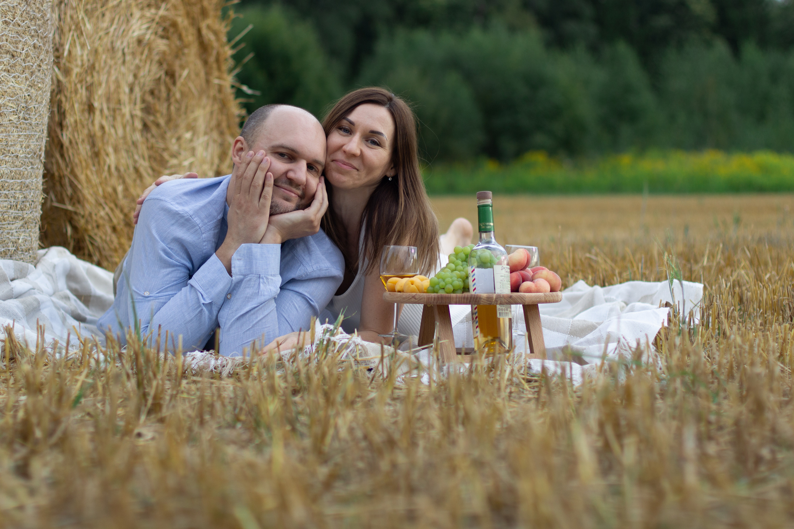 Юля и Максим съемка в поле. Юлия Разваркина фотограф Подольск