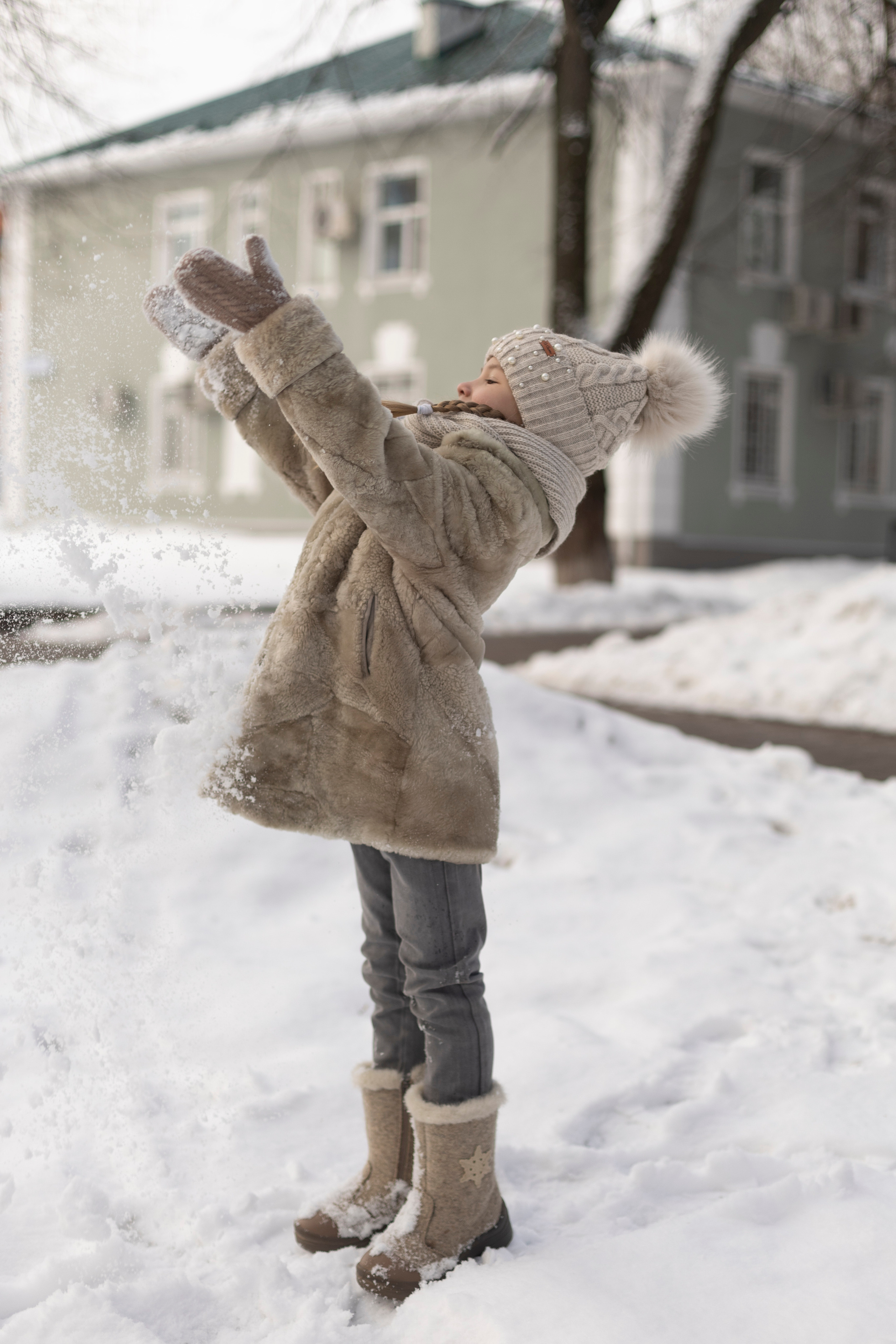 Зимняя съемка Вари в Щапово. Юлия Разваркина фотограф Подольск