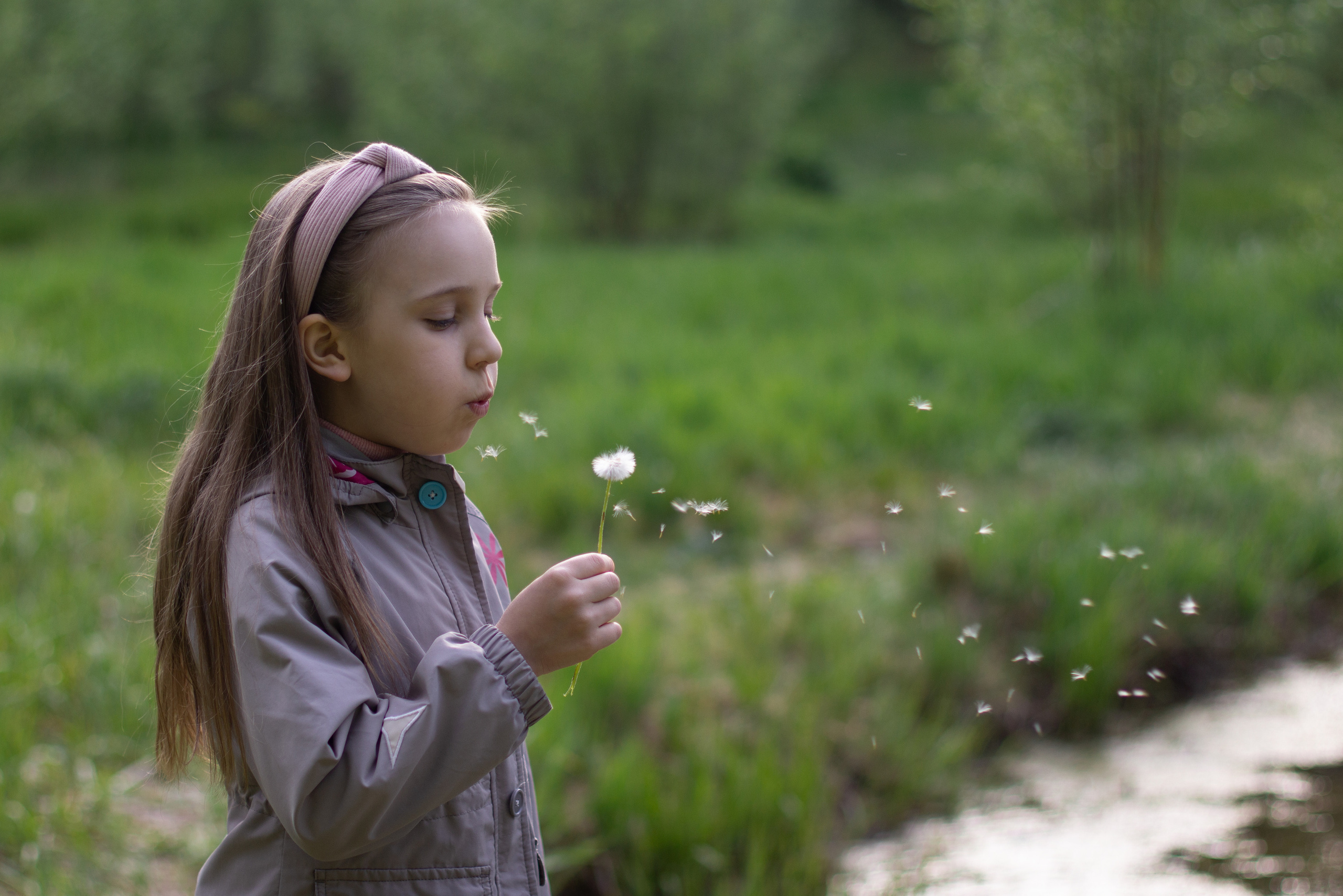 Юля с дочками в Мещерском парке. Юлия Разваркина фотограф Подольск