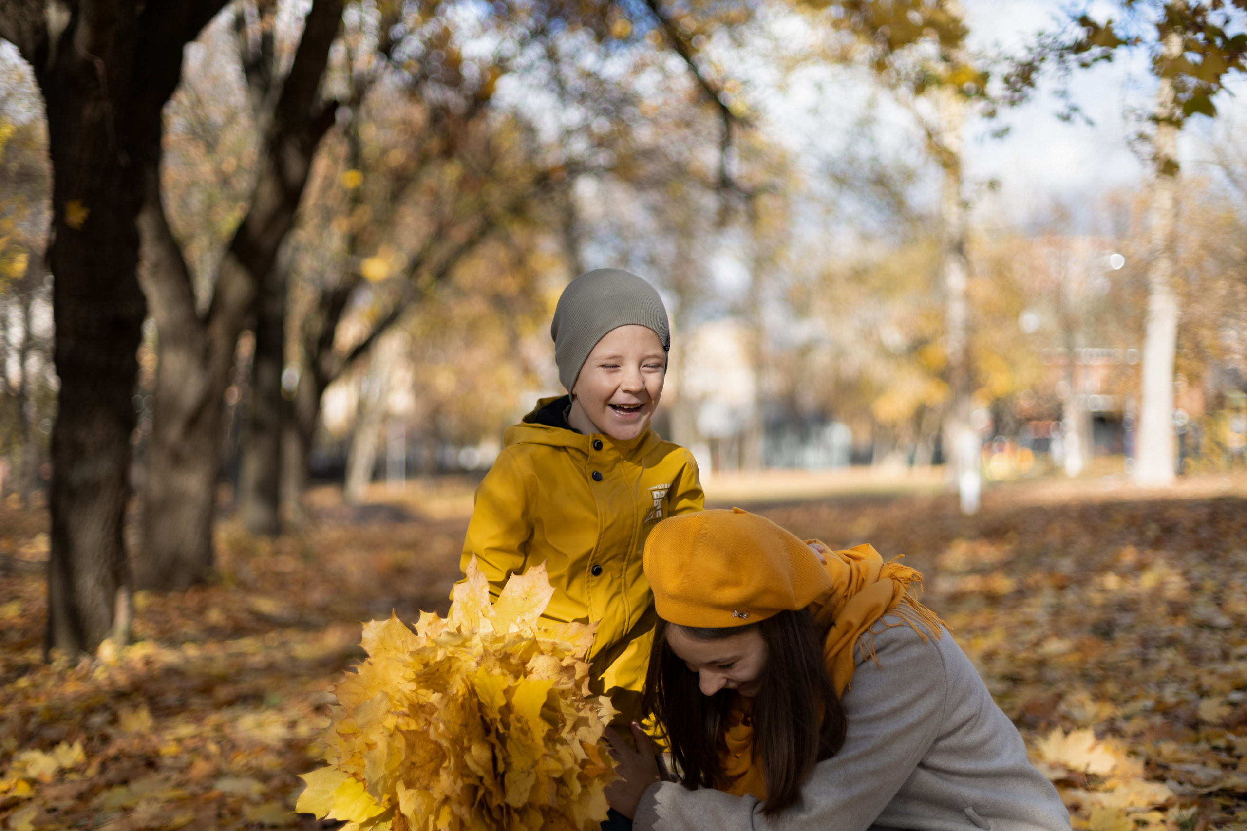 Золотая осень Аня и Максим. Юлия Разваркина фотограф Подольск